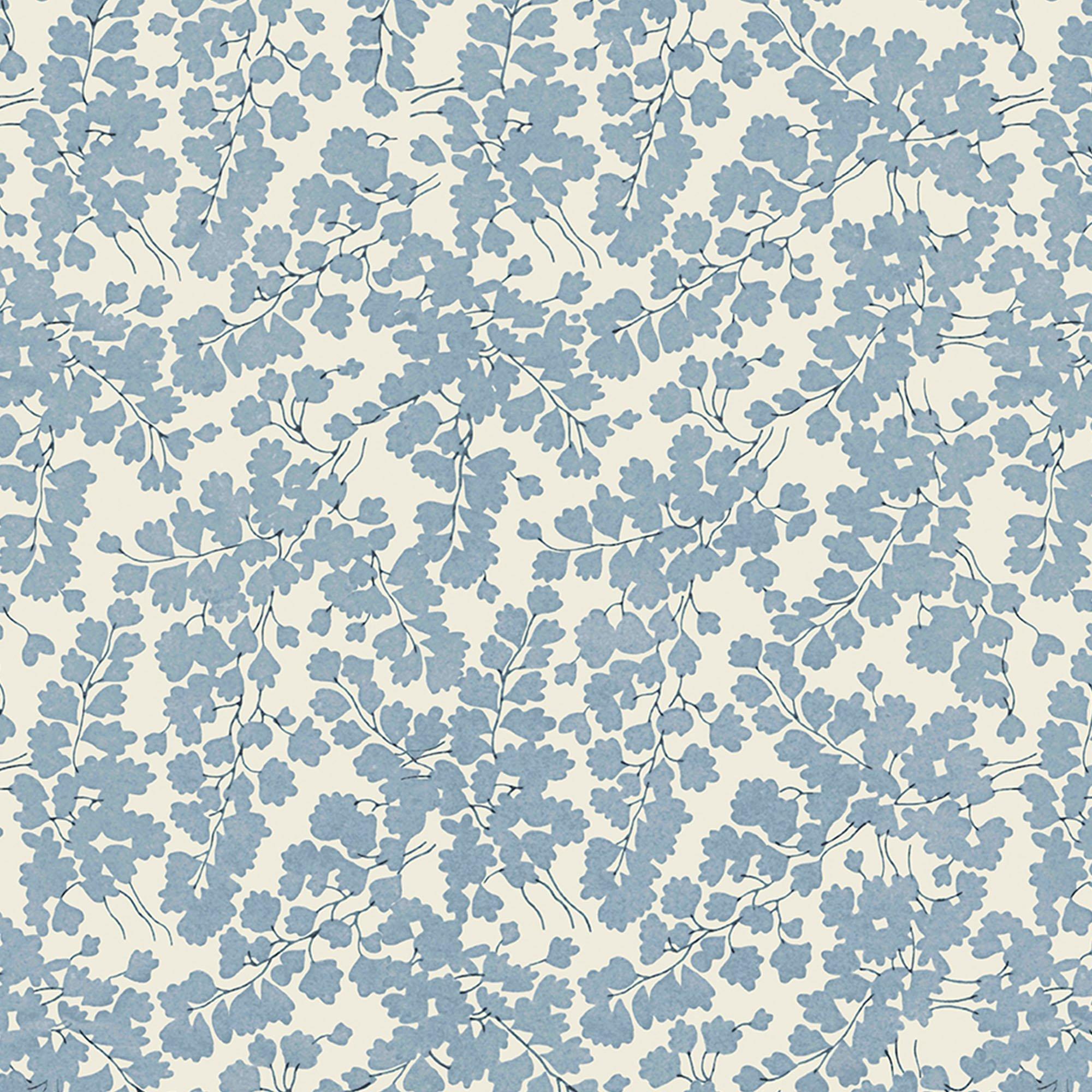 Newport Blue - Laura Ashley - Cariad Spray Newport Blue Wallpaper - 3