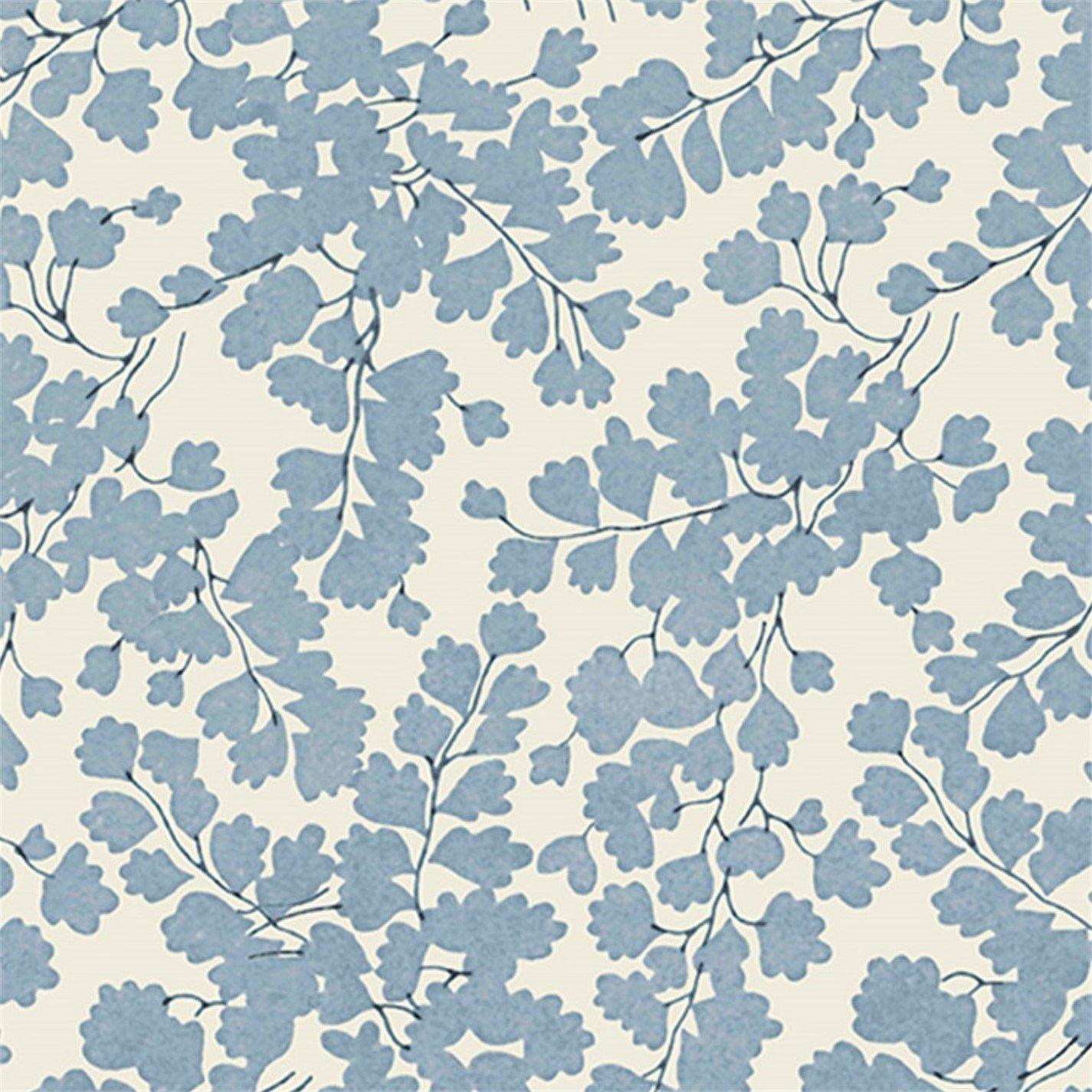 Newport Blue - Laura Ashley - Cariad Spray Newport Blue Wallpaper - 4