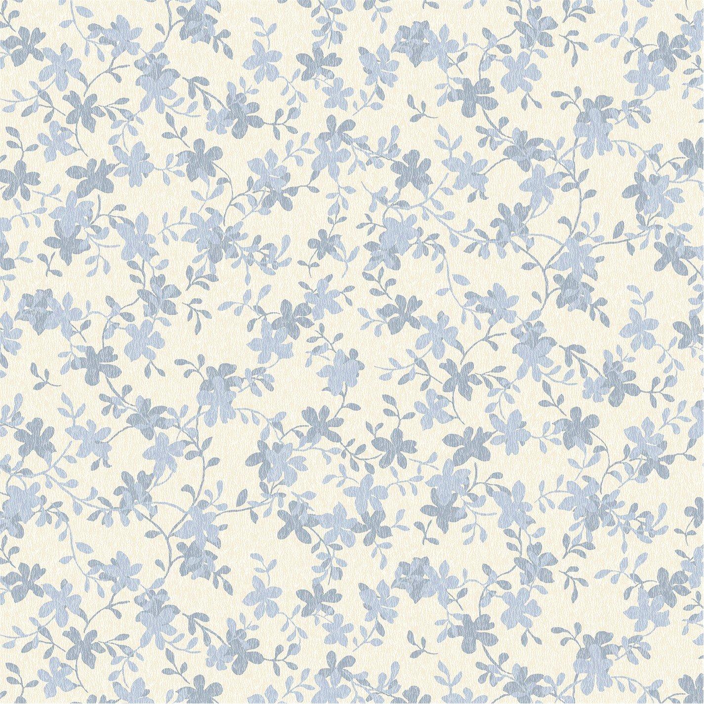 Pale Seaspray B - Laura Ashley - Misterton Trail Pale Seaspray Blue Wallpaper - 2