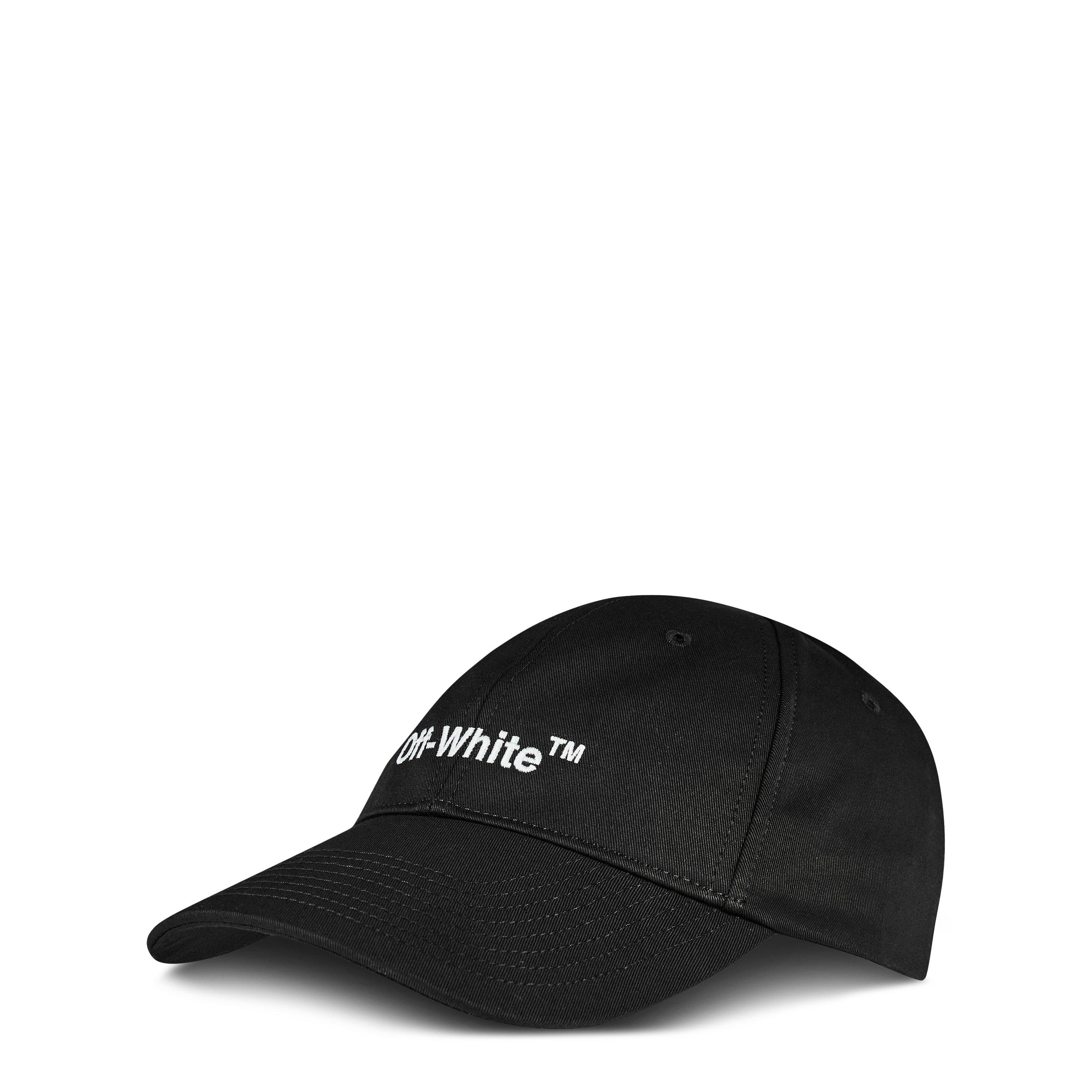 Black 1001 - Off White - Women's Logo Cap, Embroidered Logo - 1