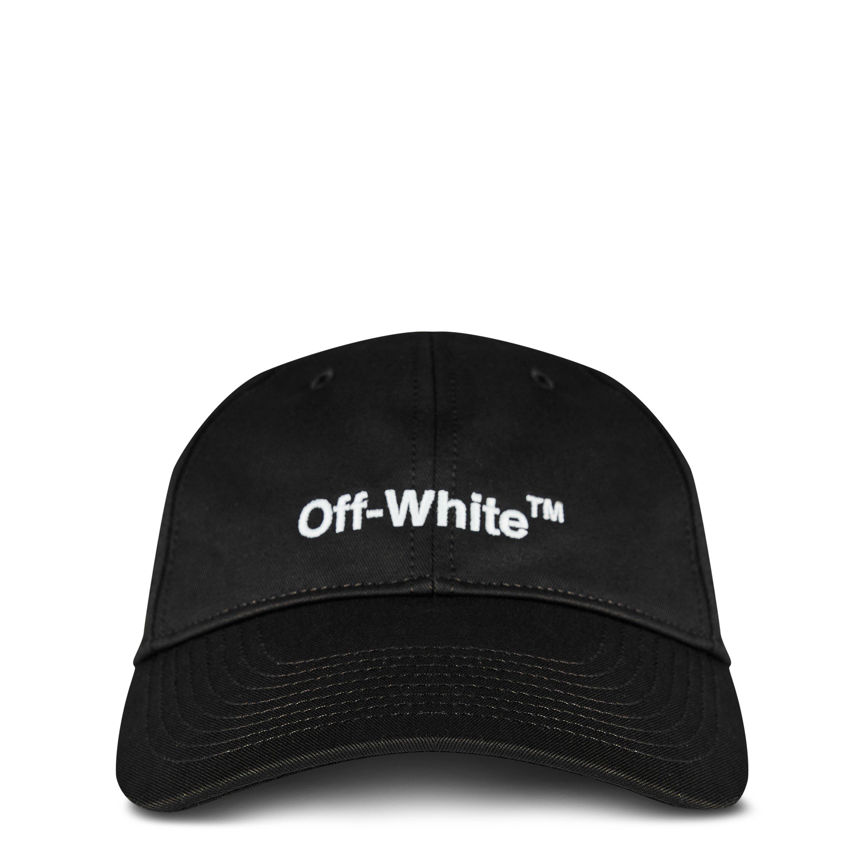 Black 1001 - Off White - Women's Logo Cap, Embroidered Logo - 2