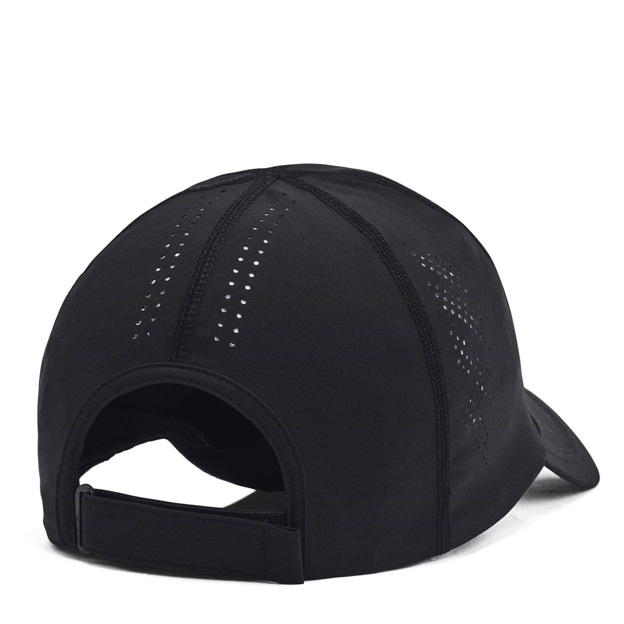 Blk/Blk/Reflec - Under Armour - Iso Chill Launch Adjustable Running Cap - 2