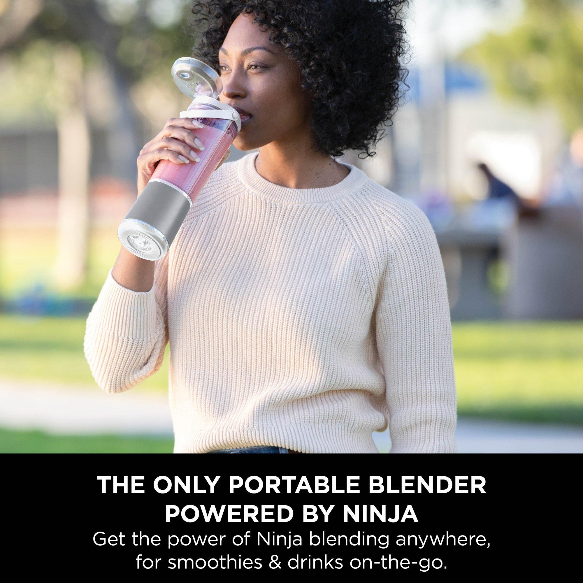 White - Ninja - Blast Cordless Portable Blender – White BC151UKWH - 5