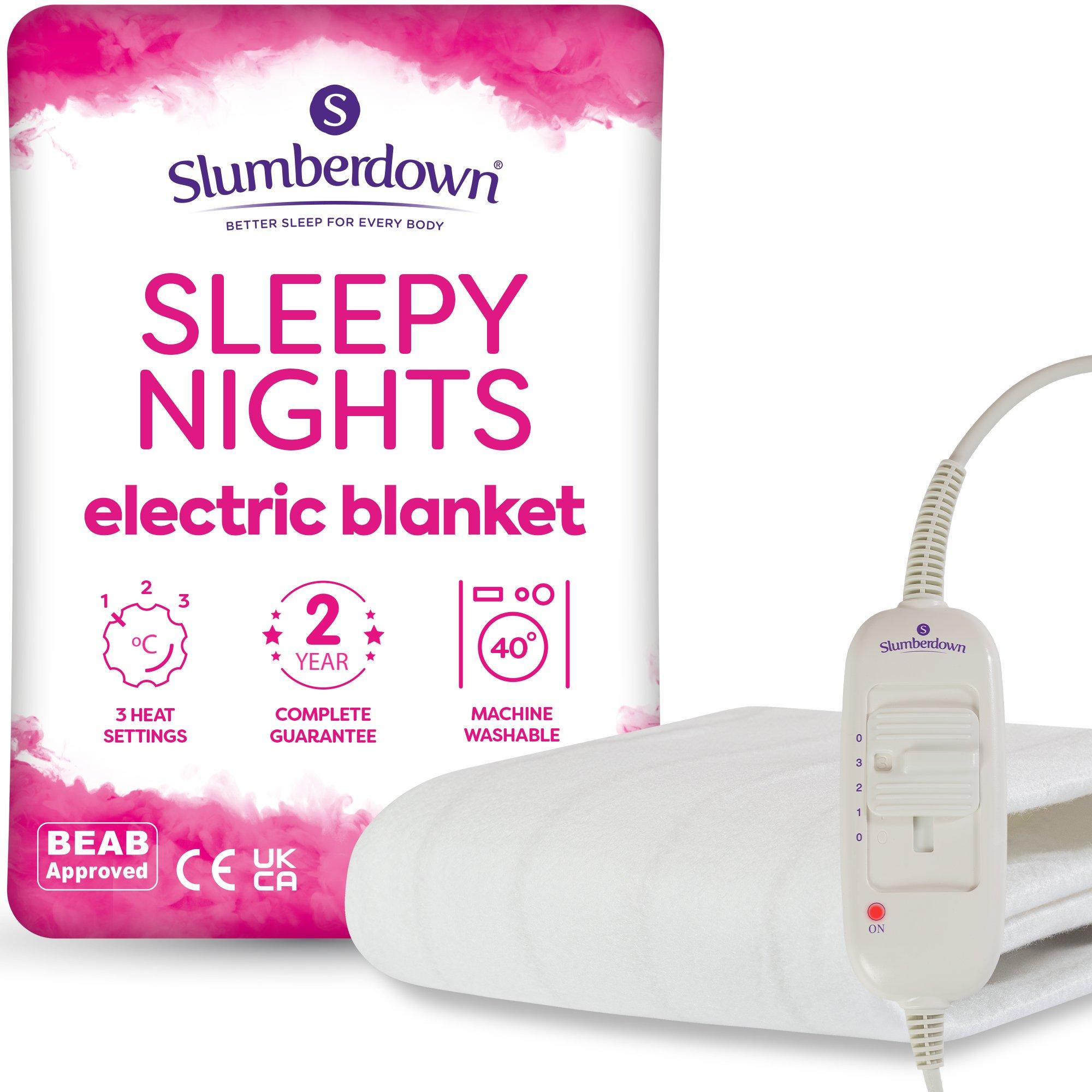 Slumberdown Sleepy Nights Electric Blanket