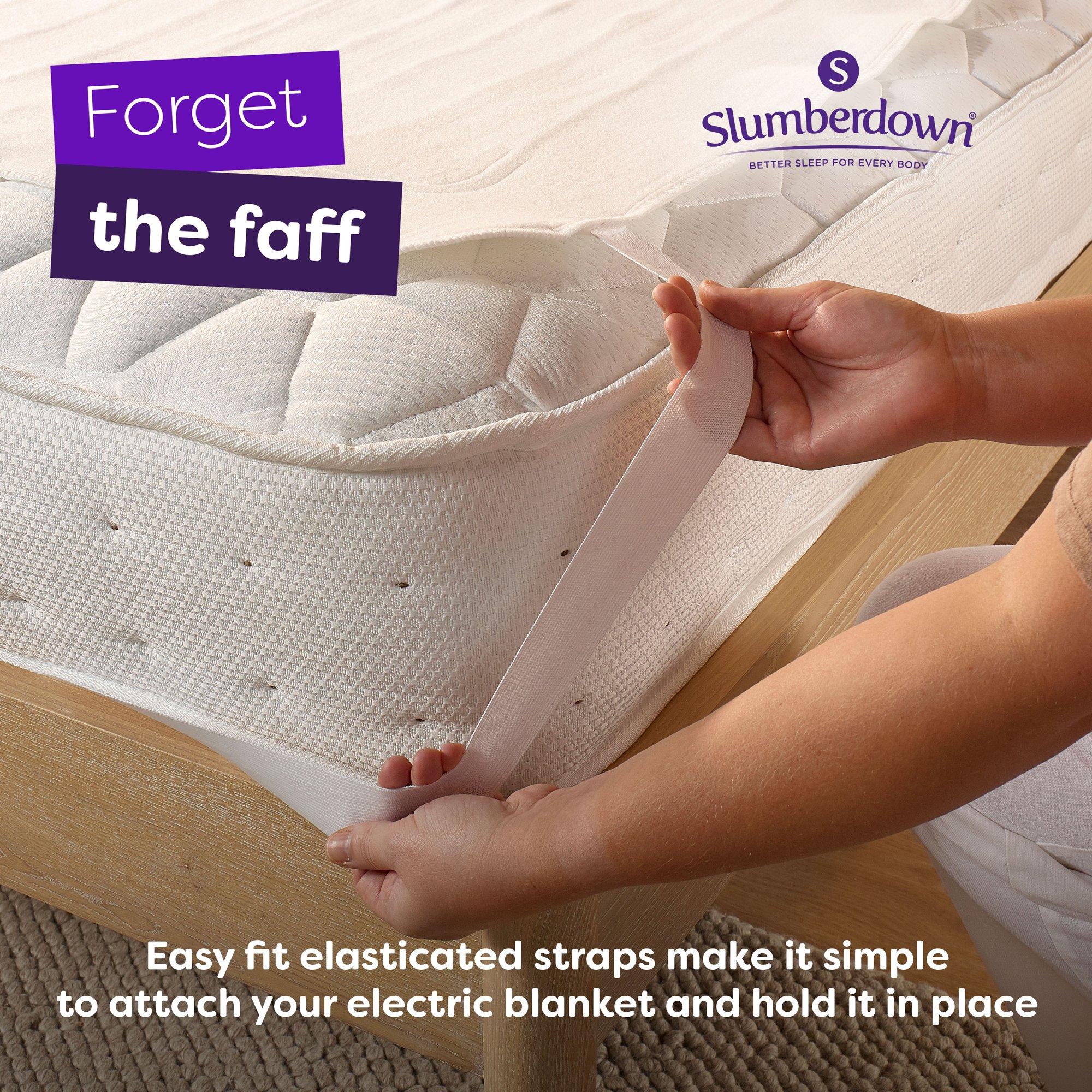 White - Slumberdown - Sleepy Nights Electric Blanket - 5