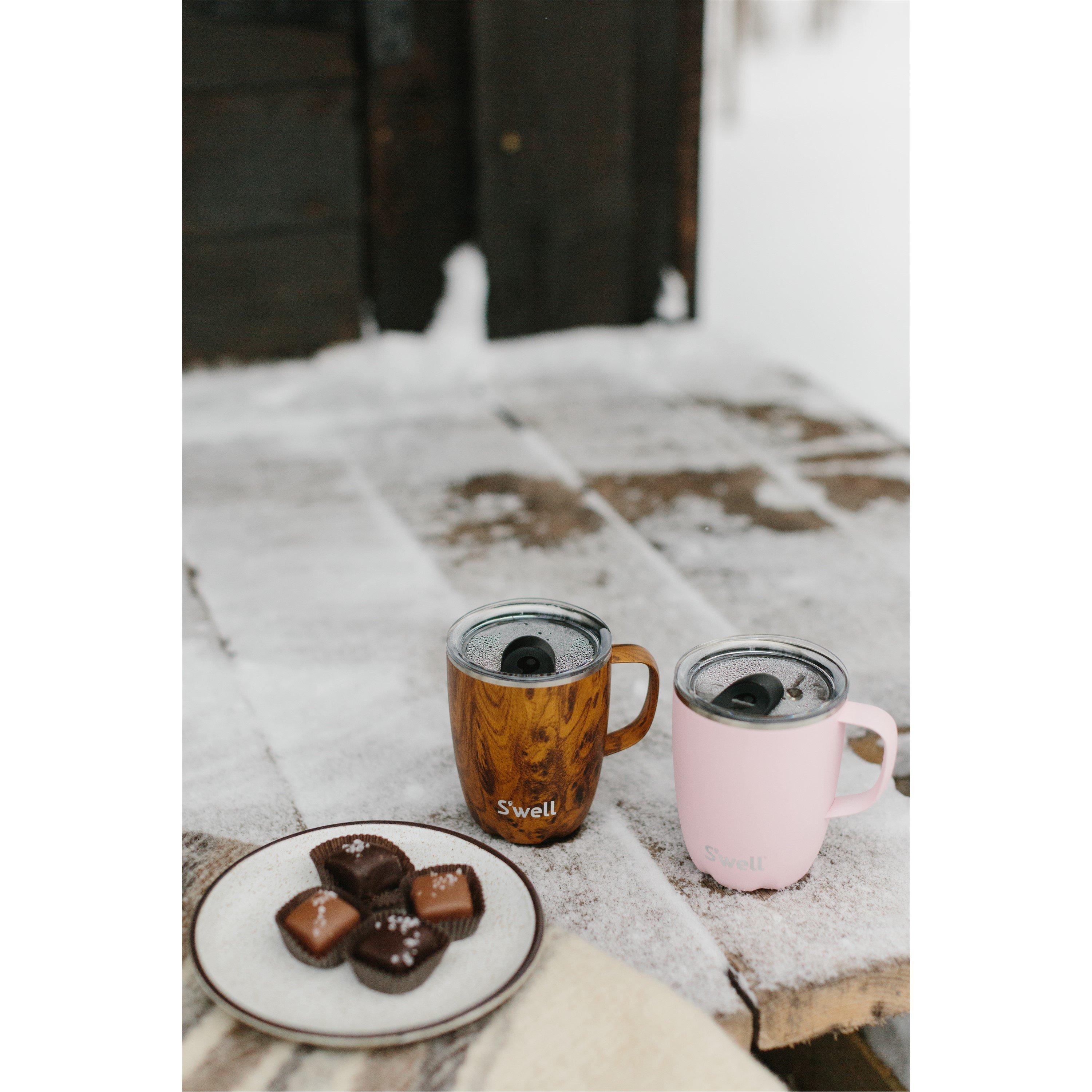 Pink - Swell - S'well Pink Topaz Mug with Handle, 350ml - 4