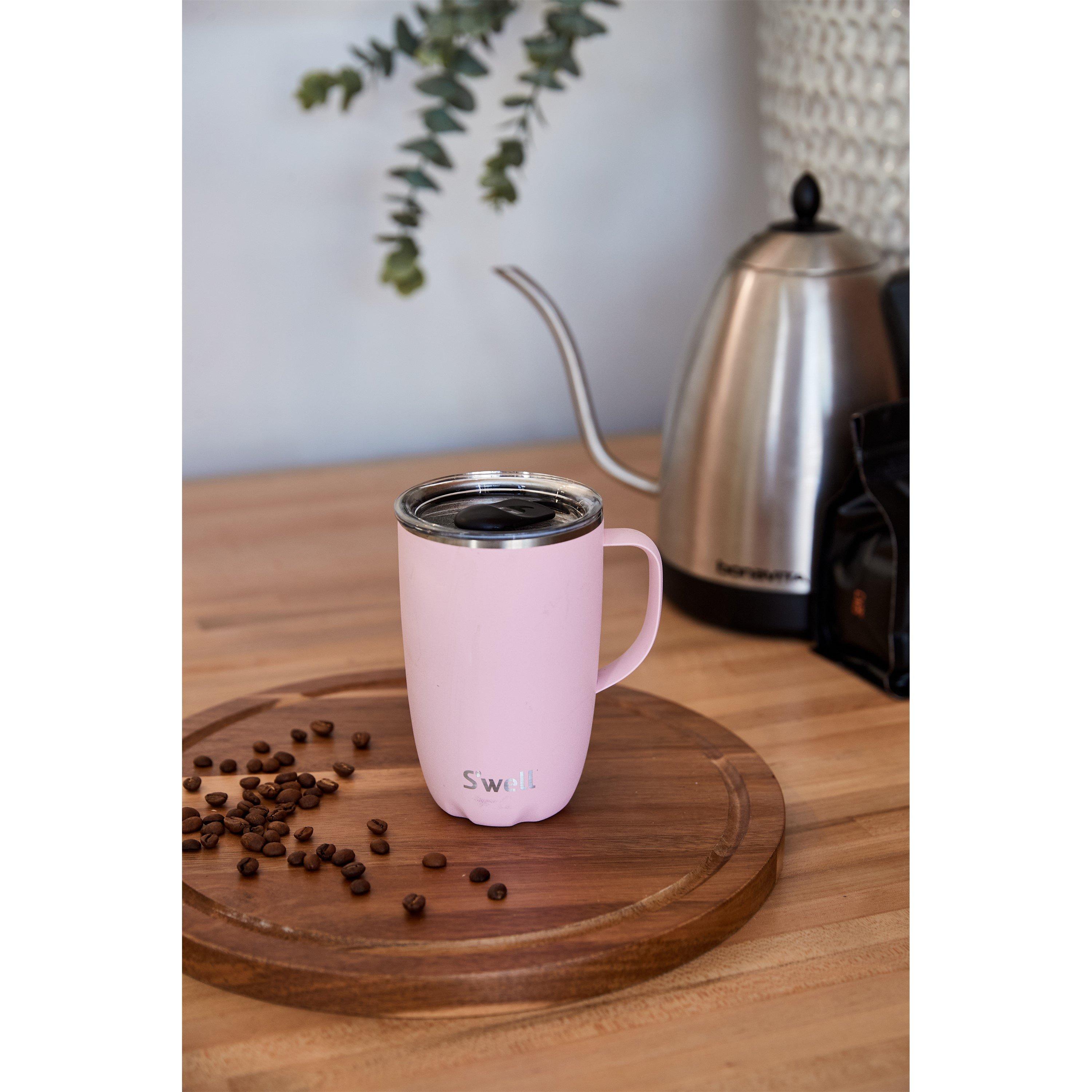 Pink - Swell - S'well Pink Topaz Mug with Handle, 350ml - 5