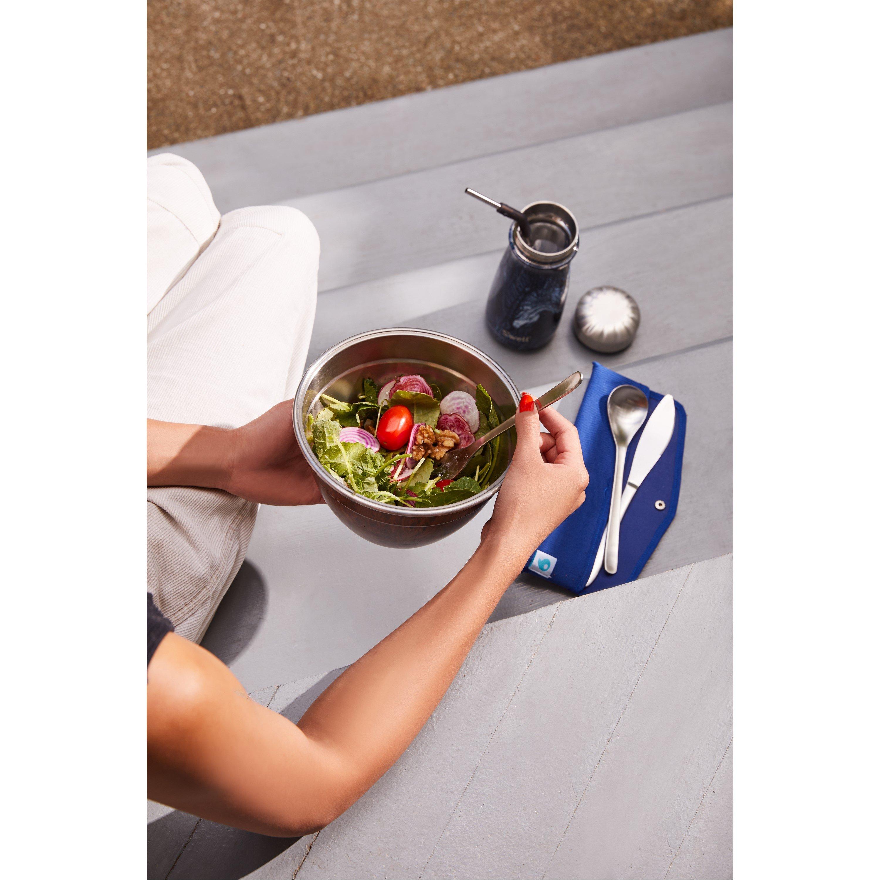 Black - Swell - S'well Onyx Salad Bowl Kit - 4