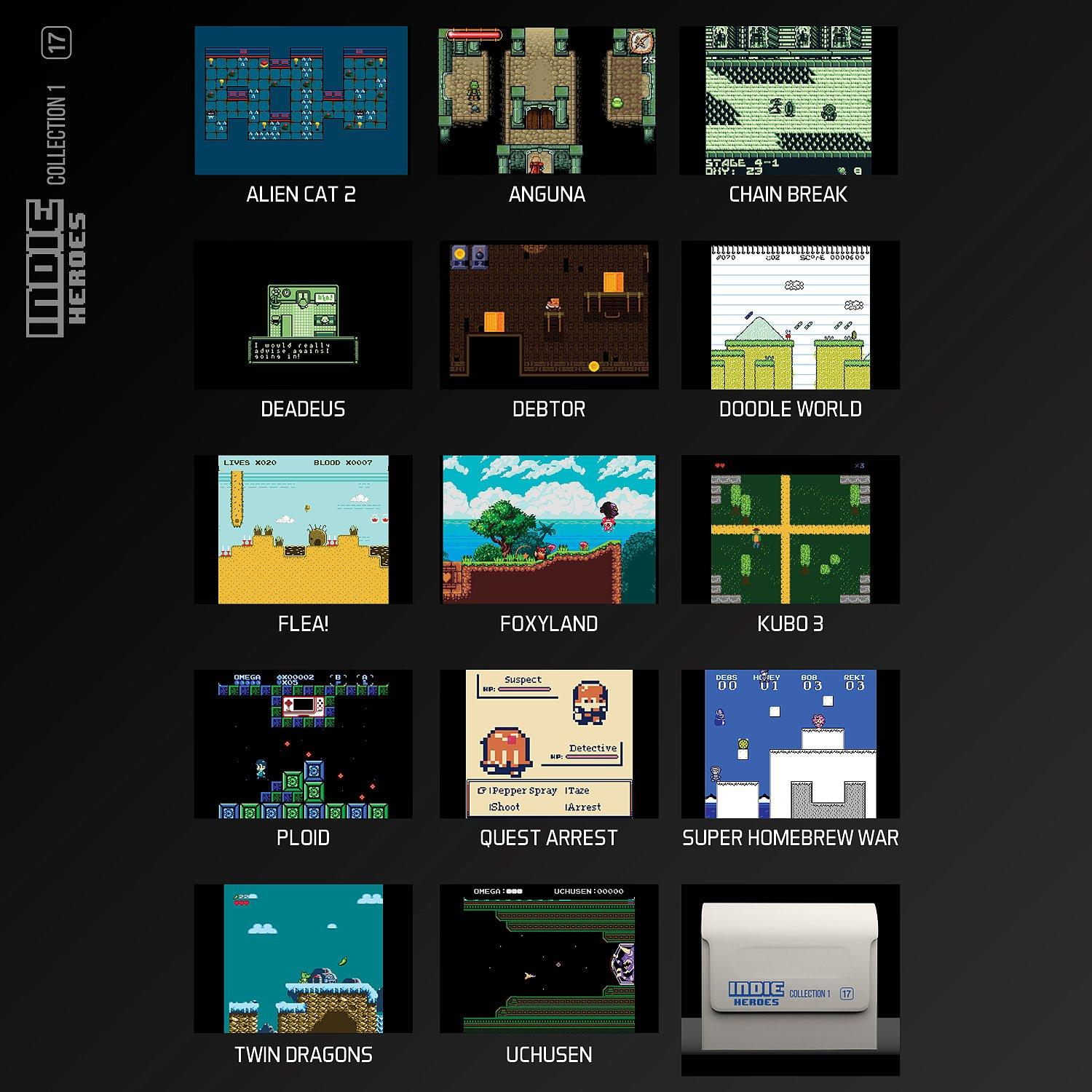 RETRO - Evercade - Indie Heroes Collection 1 Cartridge - 6