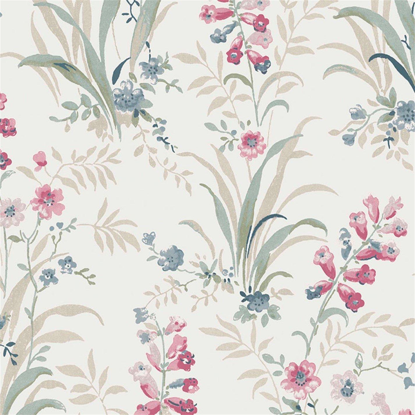 Natural - Laura Ashley - Mosedale Posy Soft Natural Wallpaper - 4