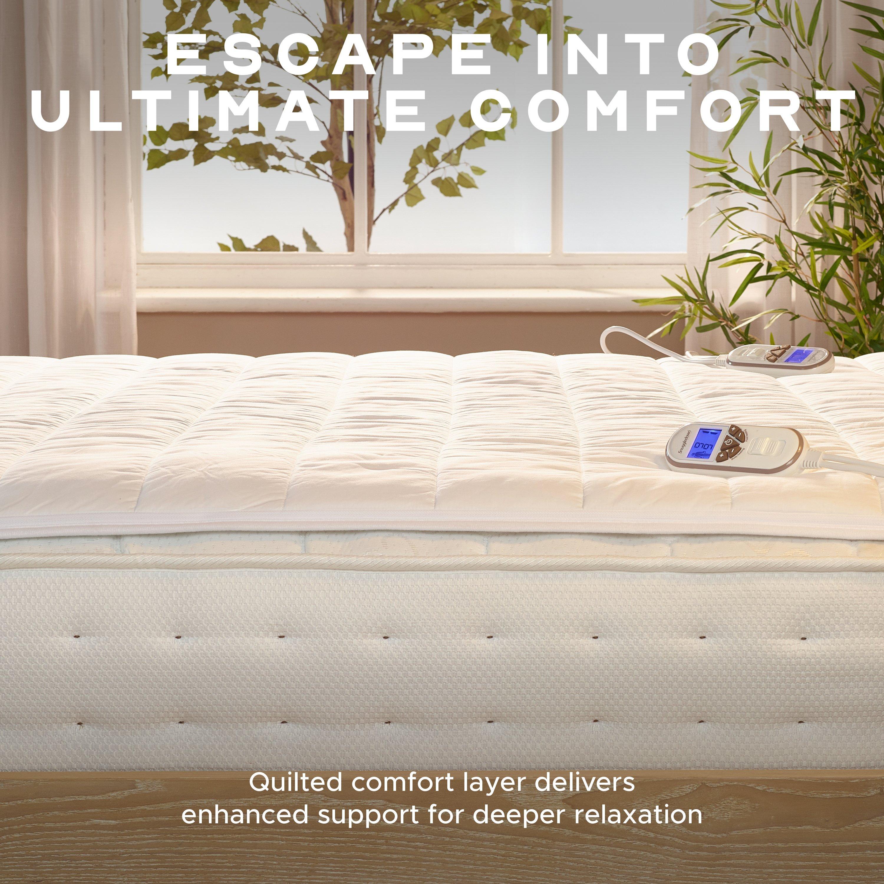 White - Snuggledown - Intelligent Warmth Heated Topper - 4