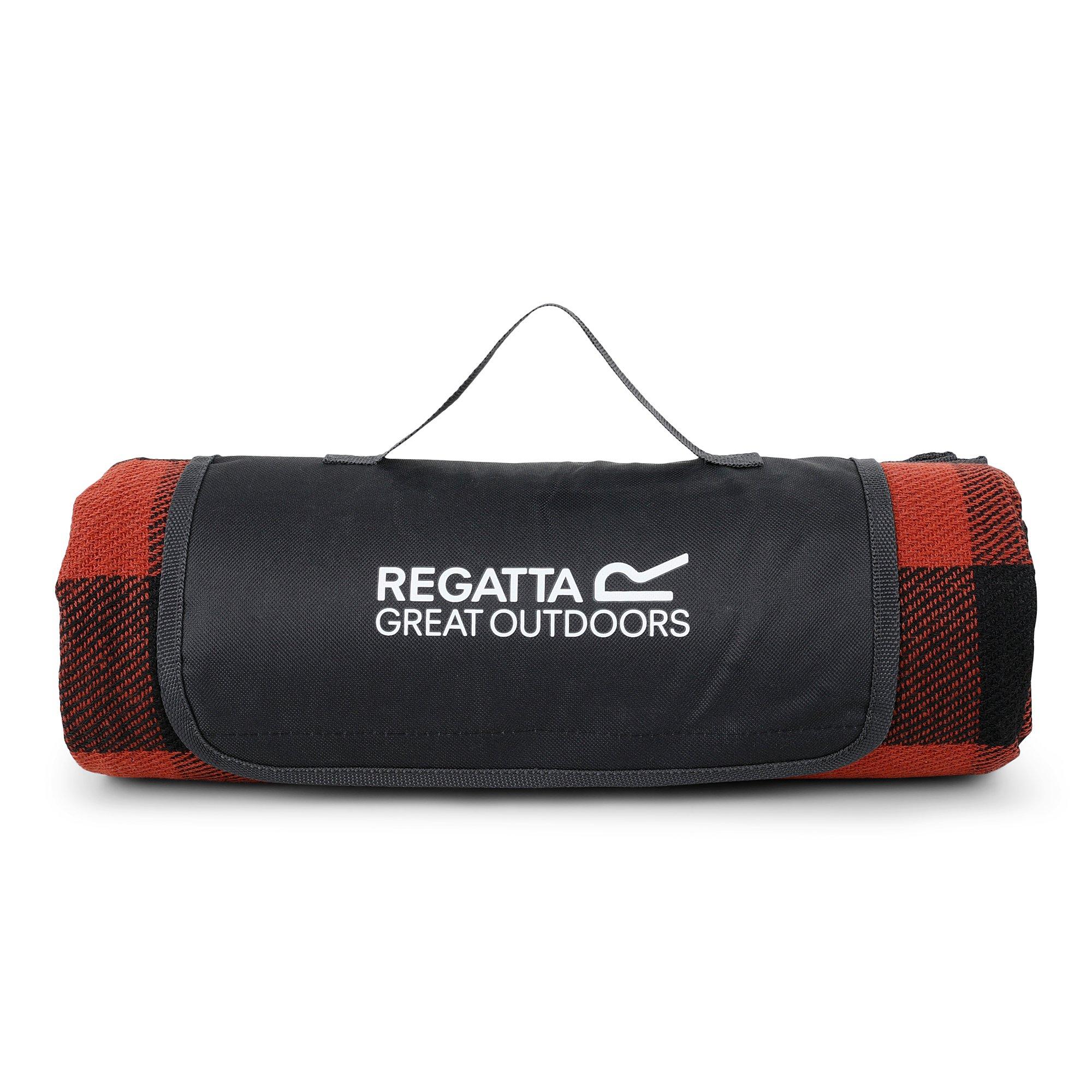 Rdochbuffchk - Regatta - Matio Roll-Away Picnic Rug with PEVA base - 2