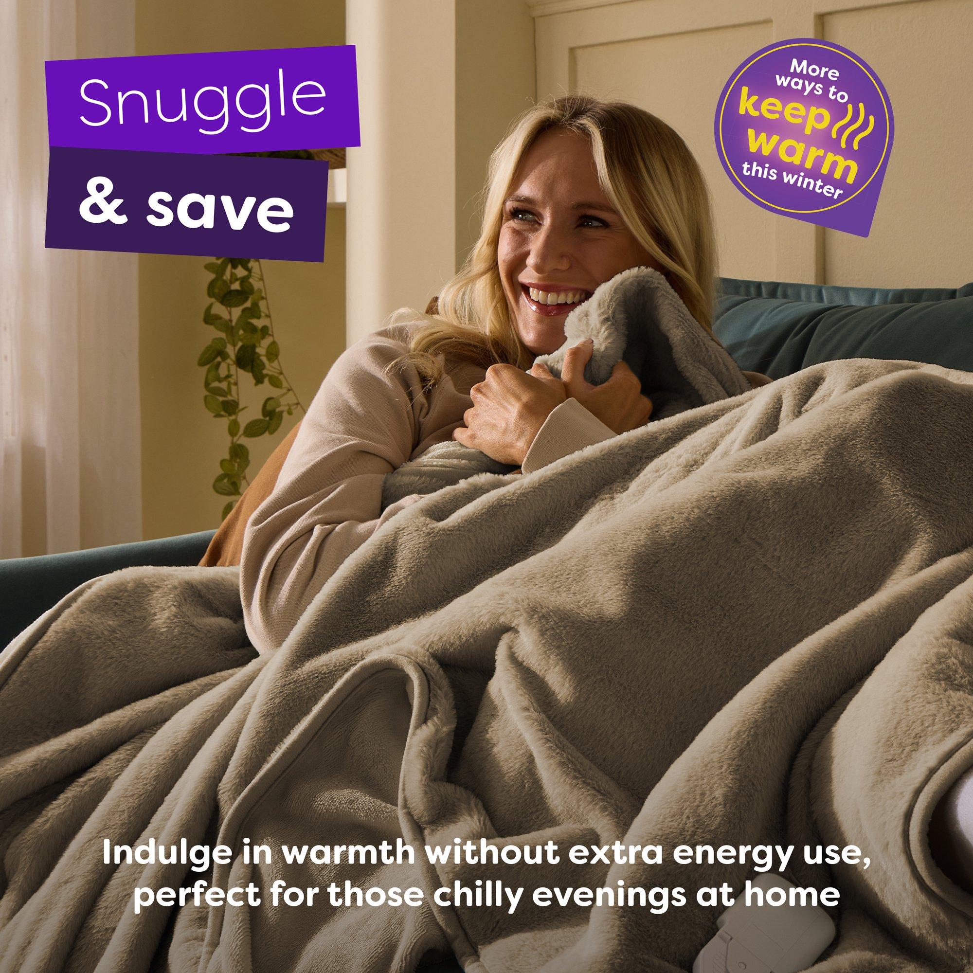 Mole - Slumberdown - Elegantly Warm Luxury Heated Throw - 4