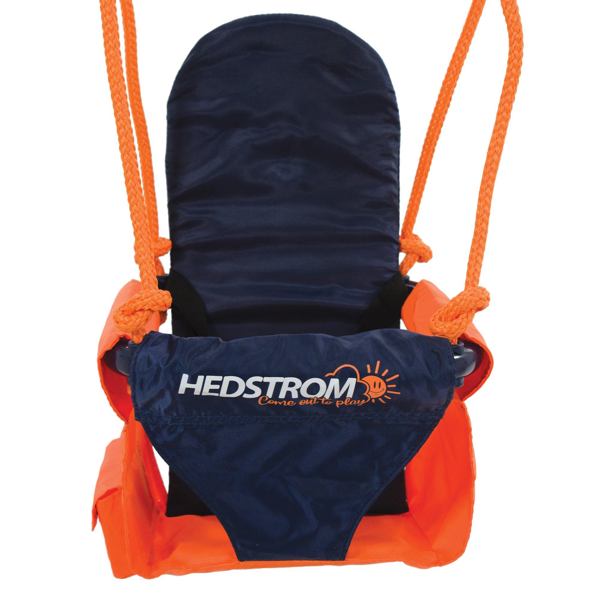 Orange - Hedstrom - Fast Folding Musical Toddler Swing - 2
