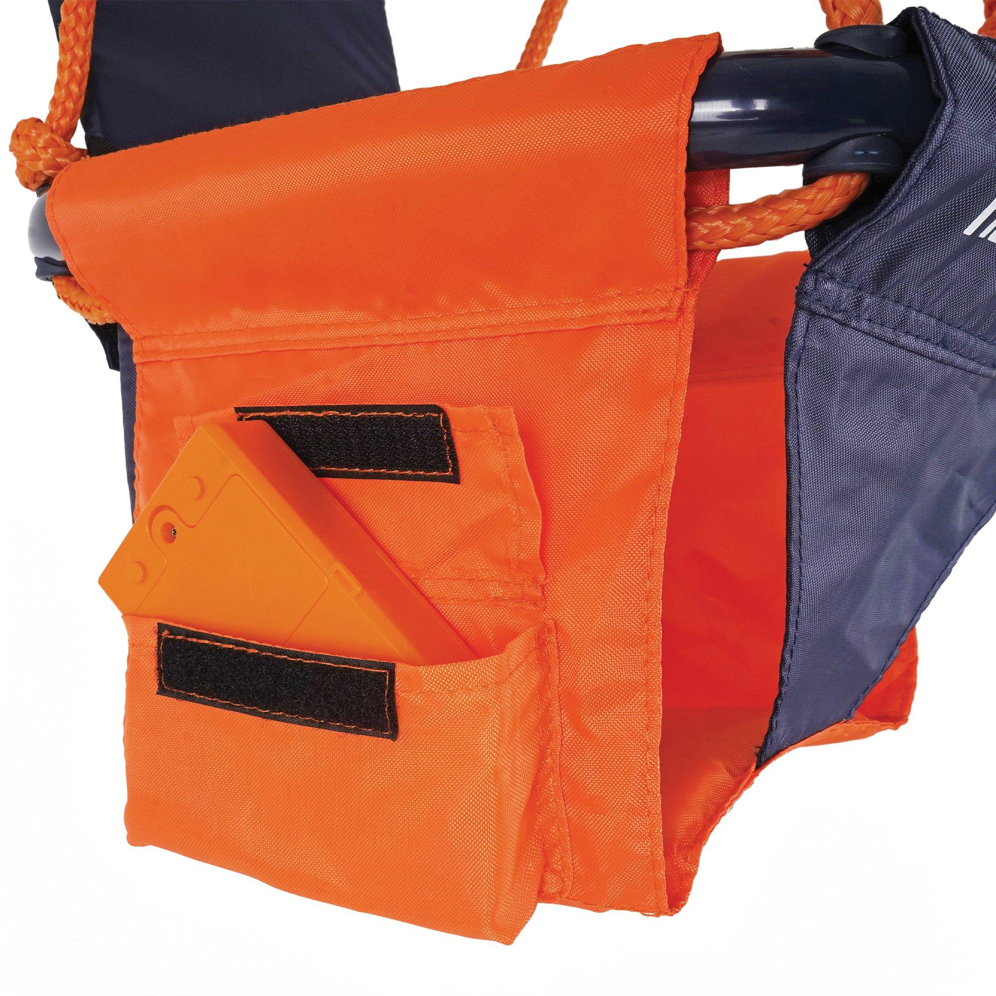 Orange - Hedstrom - Fast Folding Musical Toddler Swing - 4