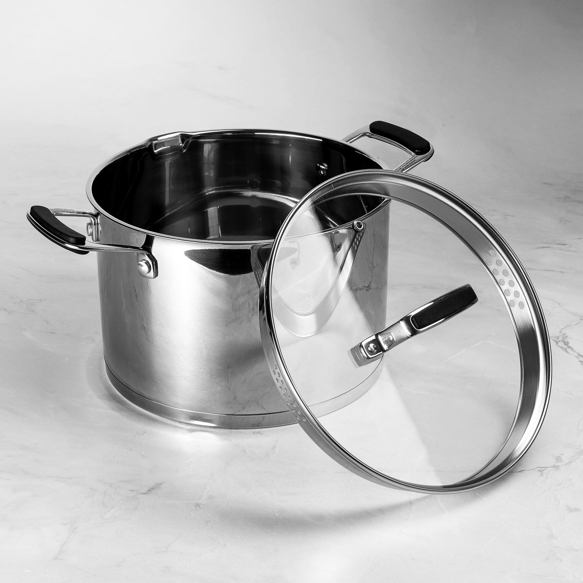 Stainless Steel - Prochef - STAINLESS STEEL STOCKPOT - 2