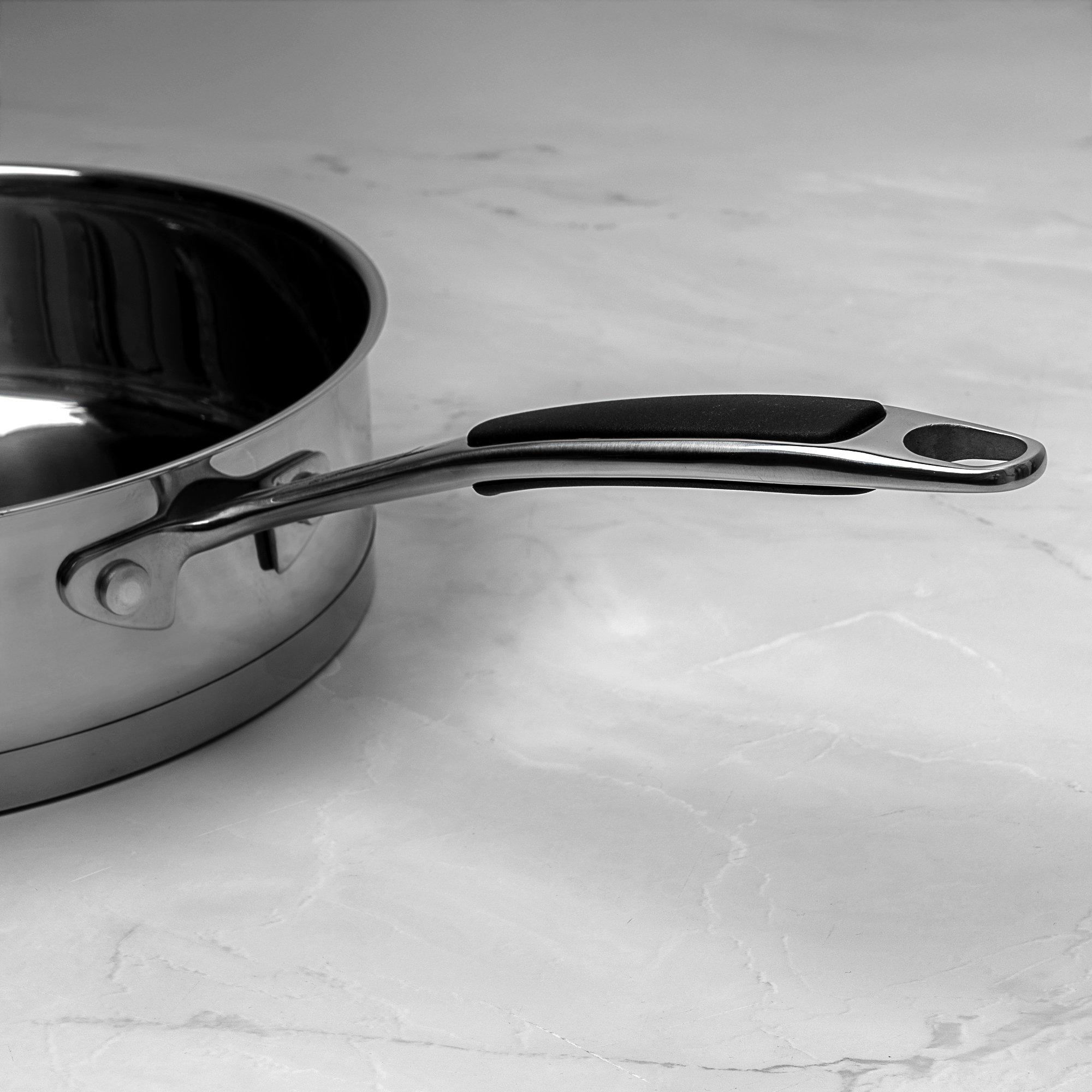 Stainless Steel - Prochef - STAINLESS STEEL SAUTE PAN - 3