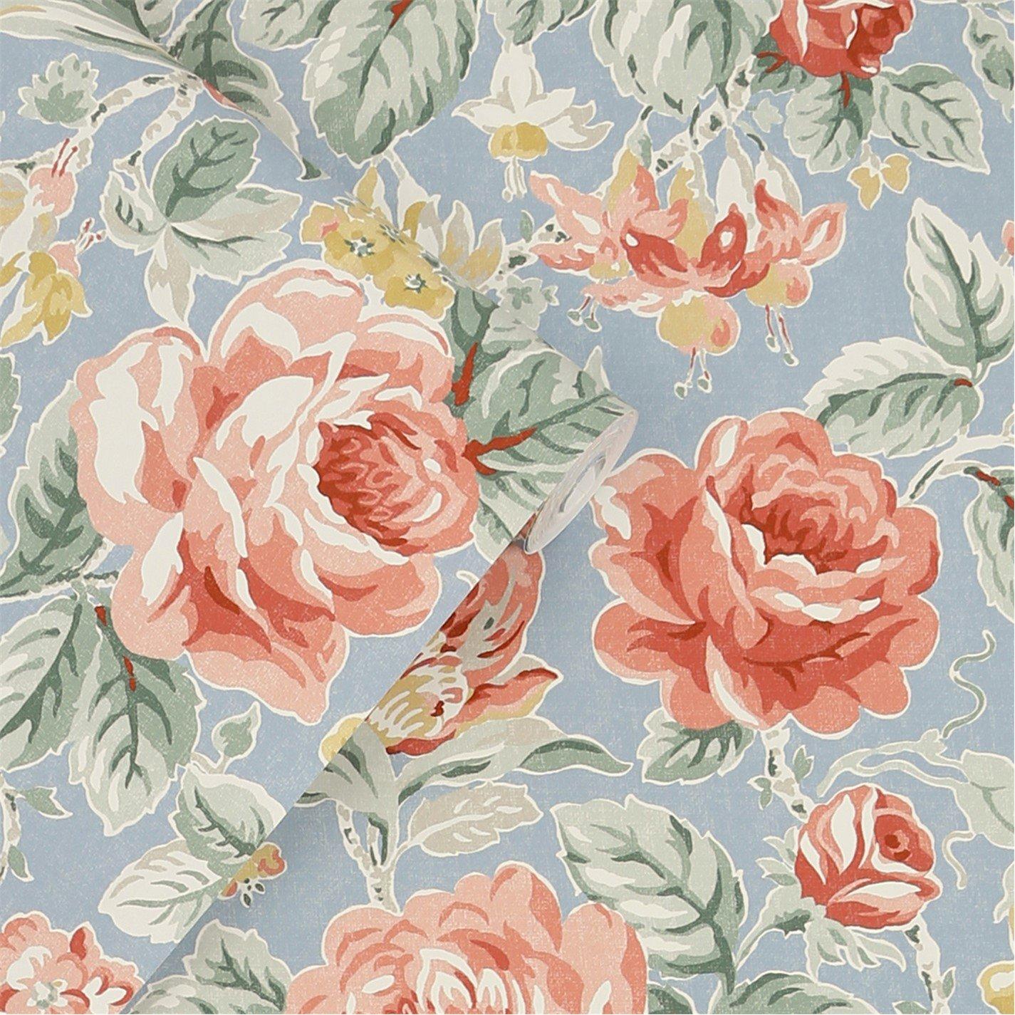 Ochre - Laura Ashley - Laura Ashley Wild Roses Ochre Yellow Wallpaper - 4