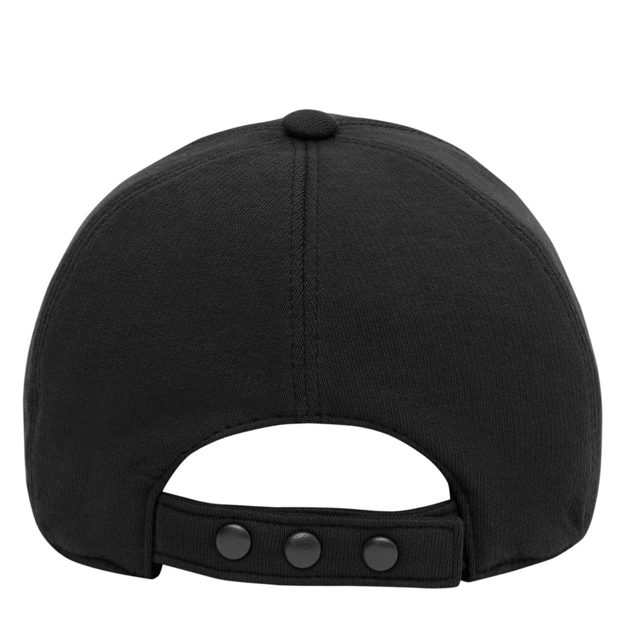 Black A1189 - Burberry - Men's Plain Cotton Cap - 3