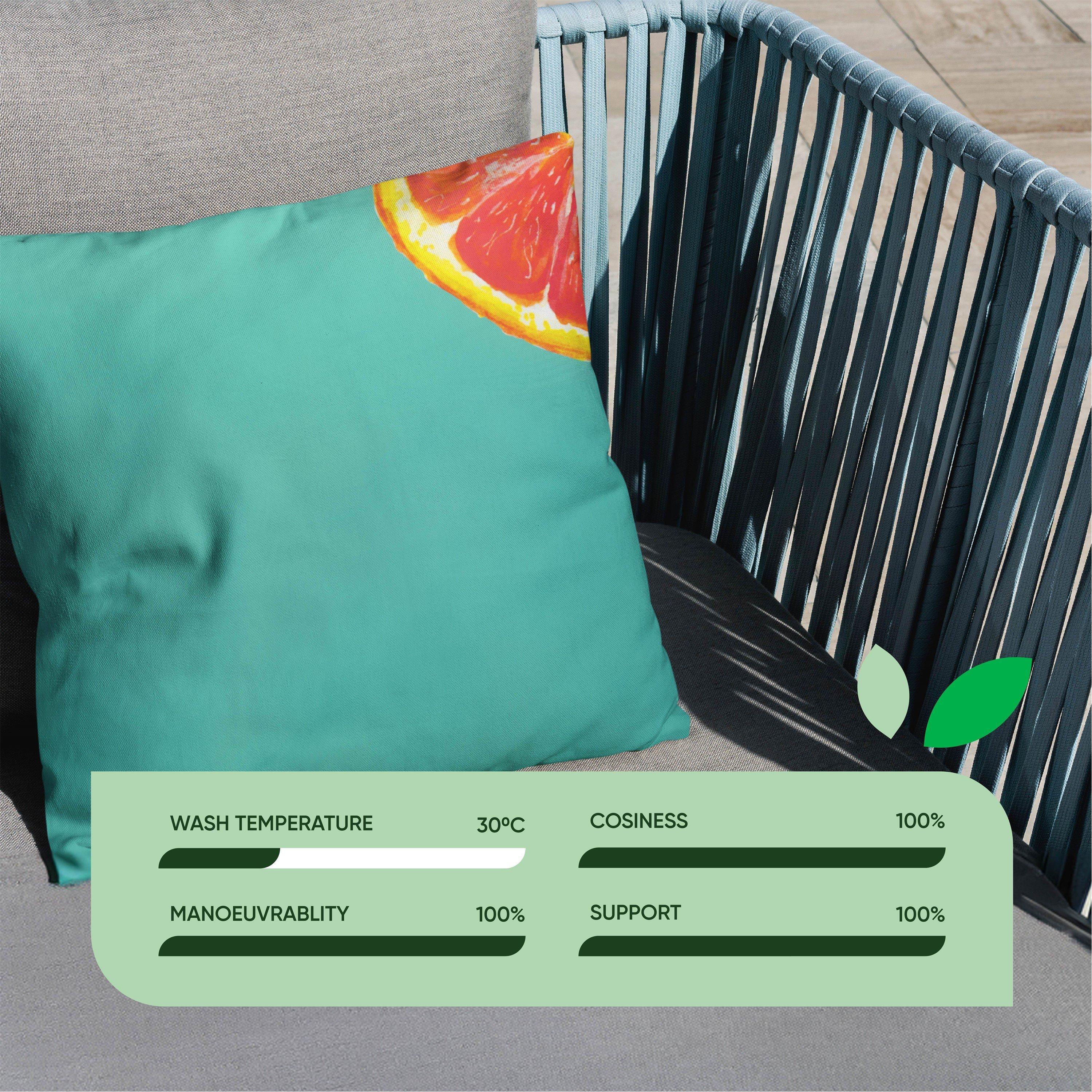 Green - Streetwize - Outdoor Scatter Cushions - Grapefruit - 3
