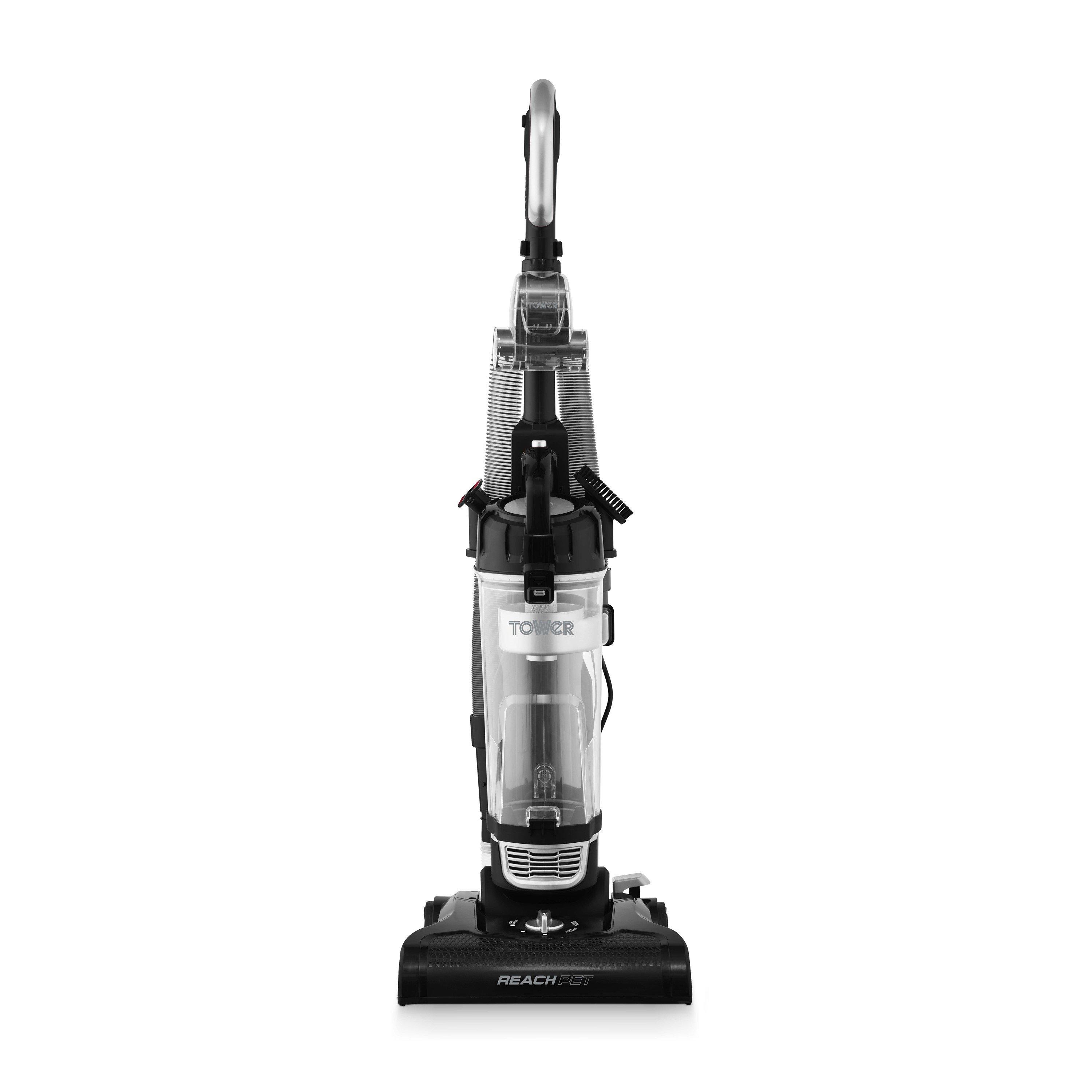 Tower T108001PLPET Upright Vacuum 4L Dust Bin Platinum w