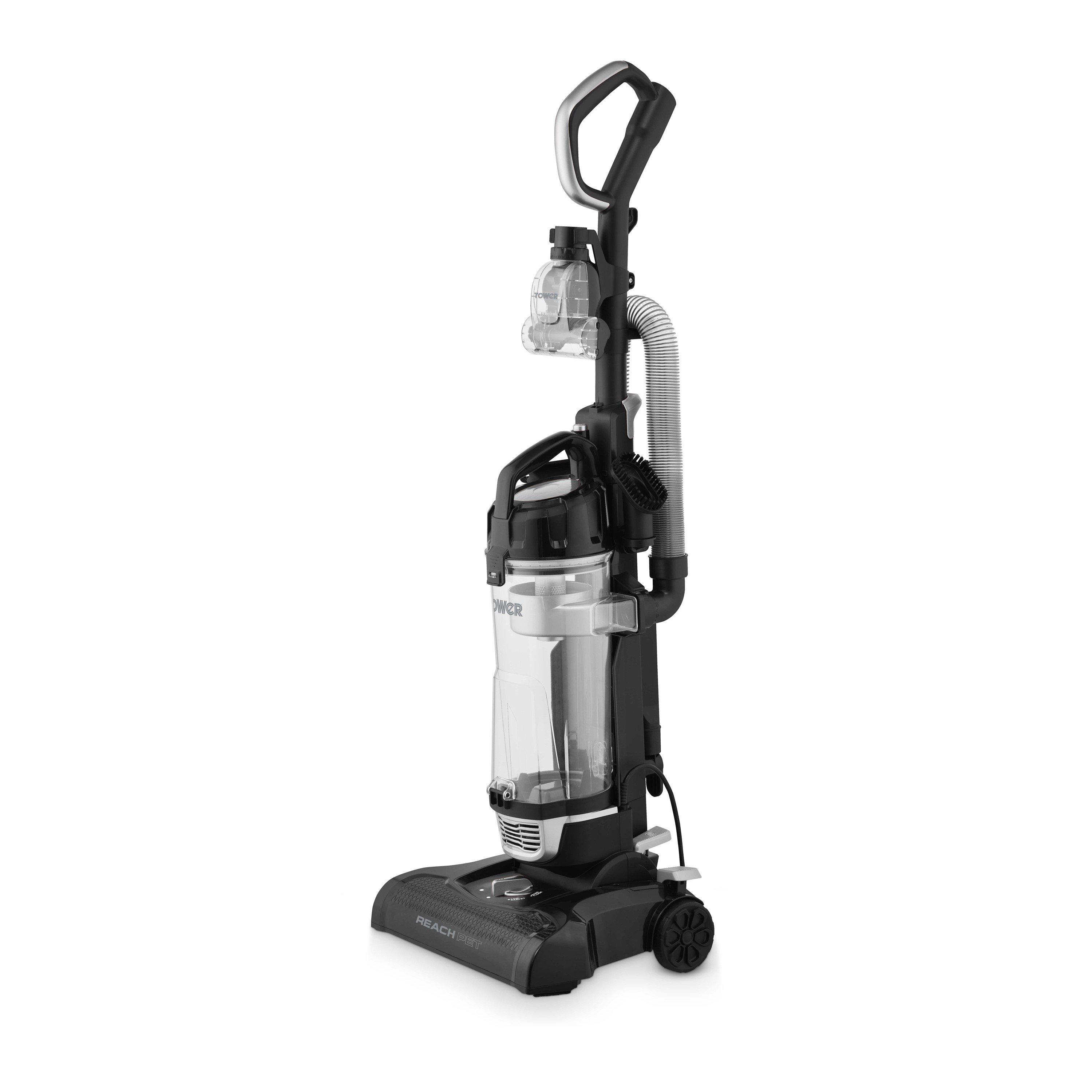 Silver - Tower - T108001PLPET Upright Vacuum 4L Dust Bin Platinum w - 2
