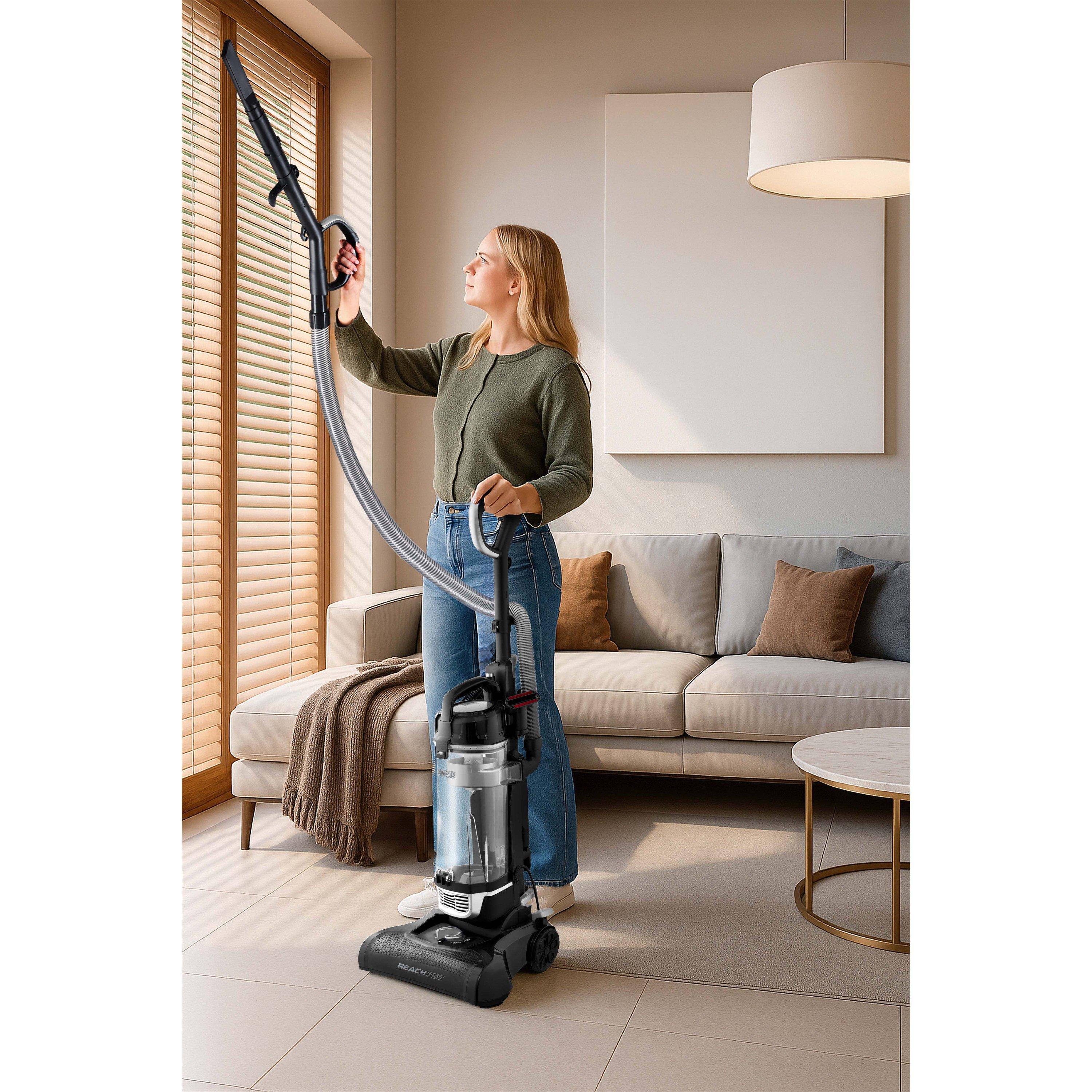 Silver - Tower - T108001PLPET Upright Vacuum 4L Dust Bin Platinum w - 12