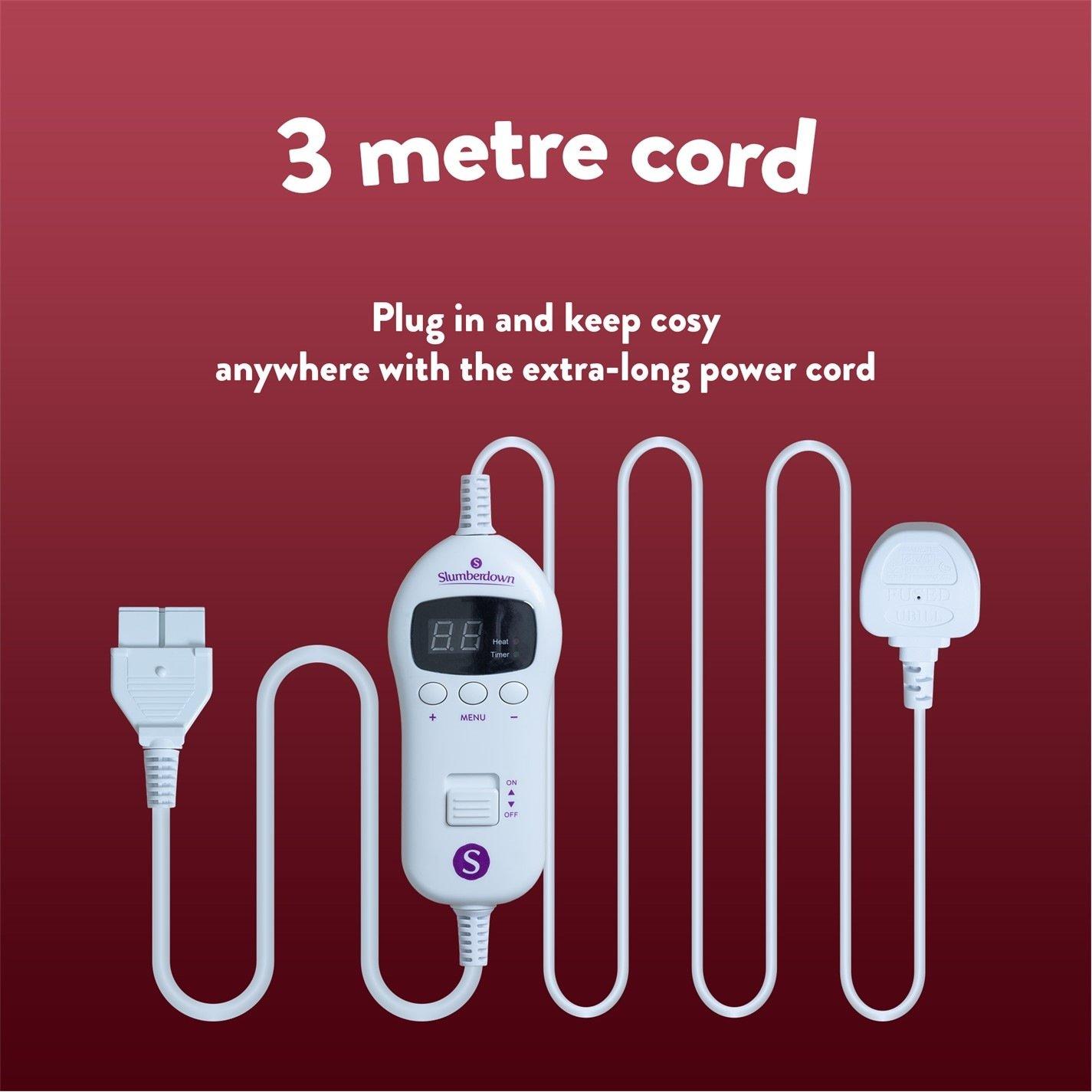 Pink - Slumberdown - Comfy Hugs Heated Throw - 7