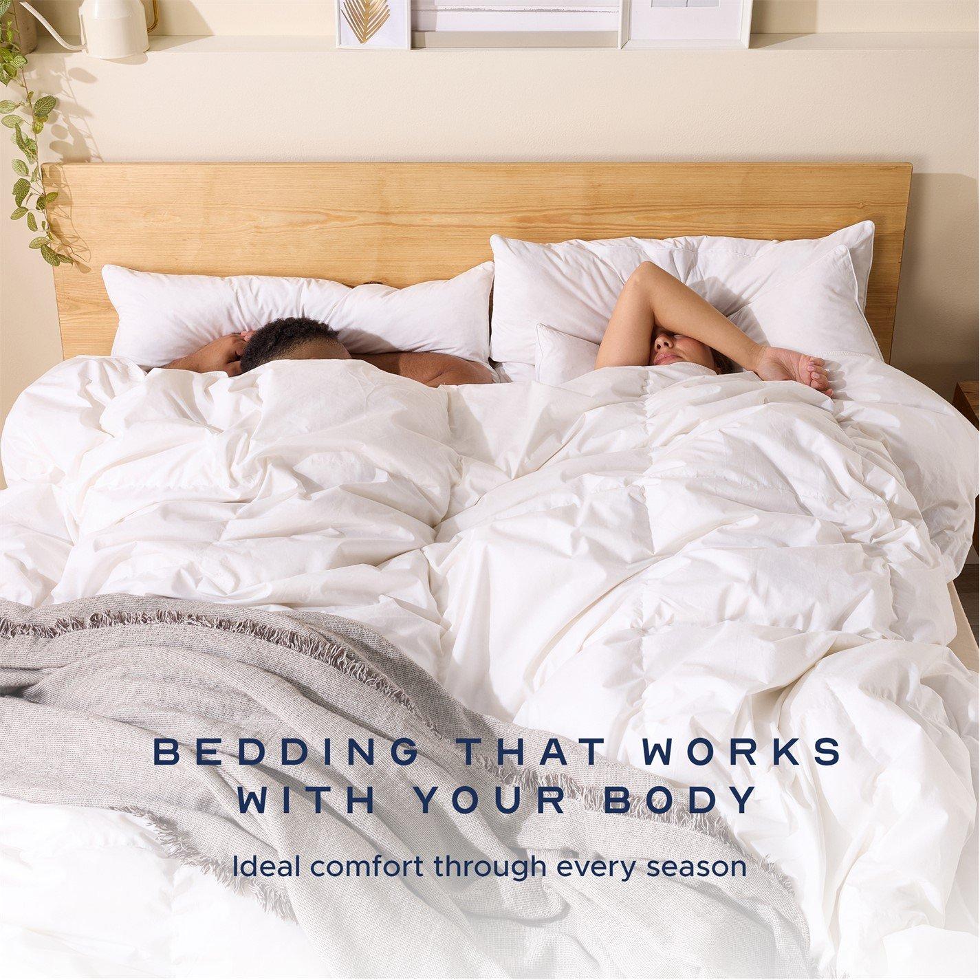 White - Snuggledown - Scandi Duck Feather And Down 10.5 Duvet - 3