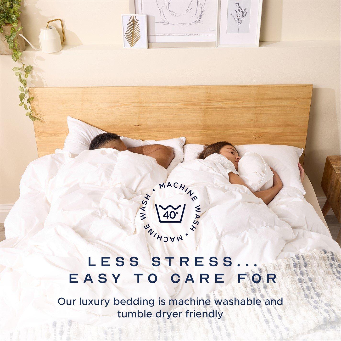 White - Snuggledown - Scandi Duck Feather And Down 10.5 Duvet - 7