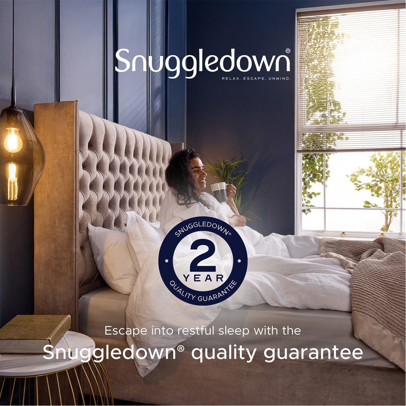 White - Snuggledown - Scandi Duck Feather And Down 10.5 Duvet - 9