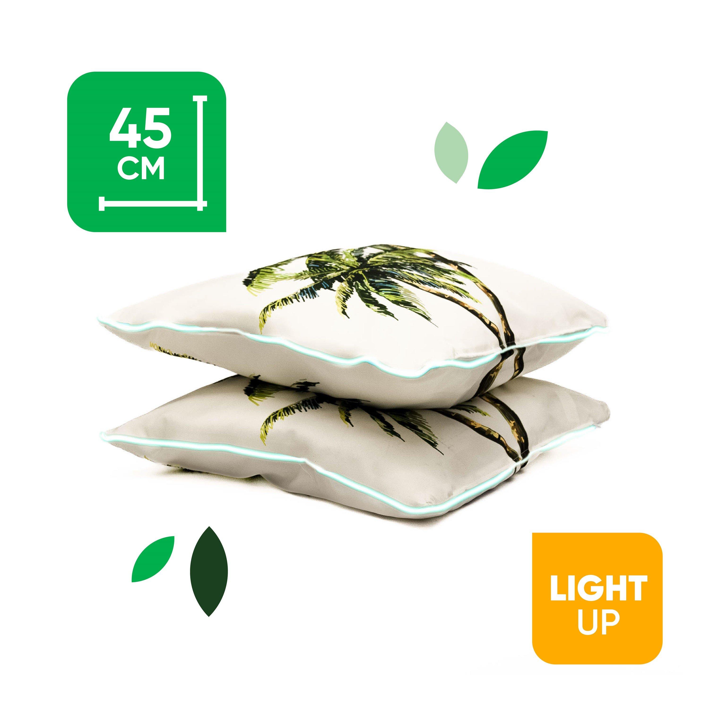 Palm Print - Streetwize - Outdoor Scatter Cushions - Light Up Palm - 2