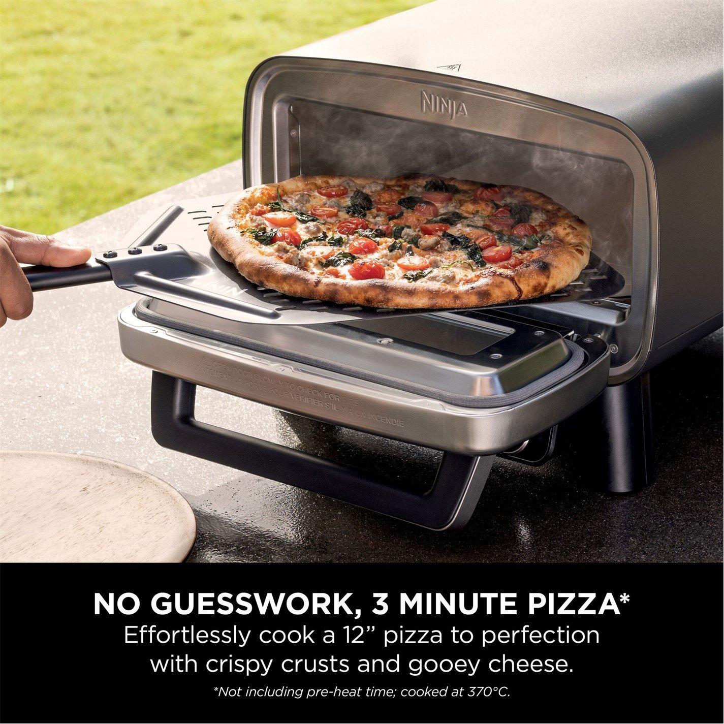 Grey - Ninja - Artisan Outdoor Pizza & Air Fry Oven MO201UK - 4
