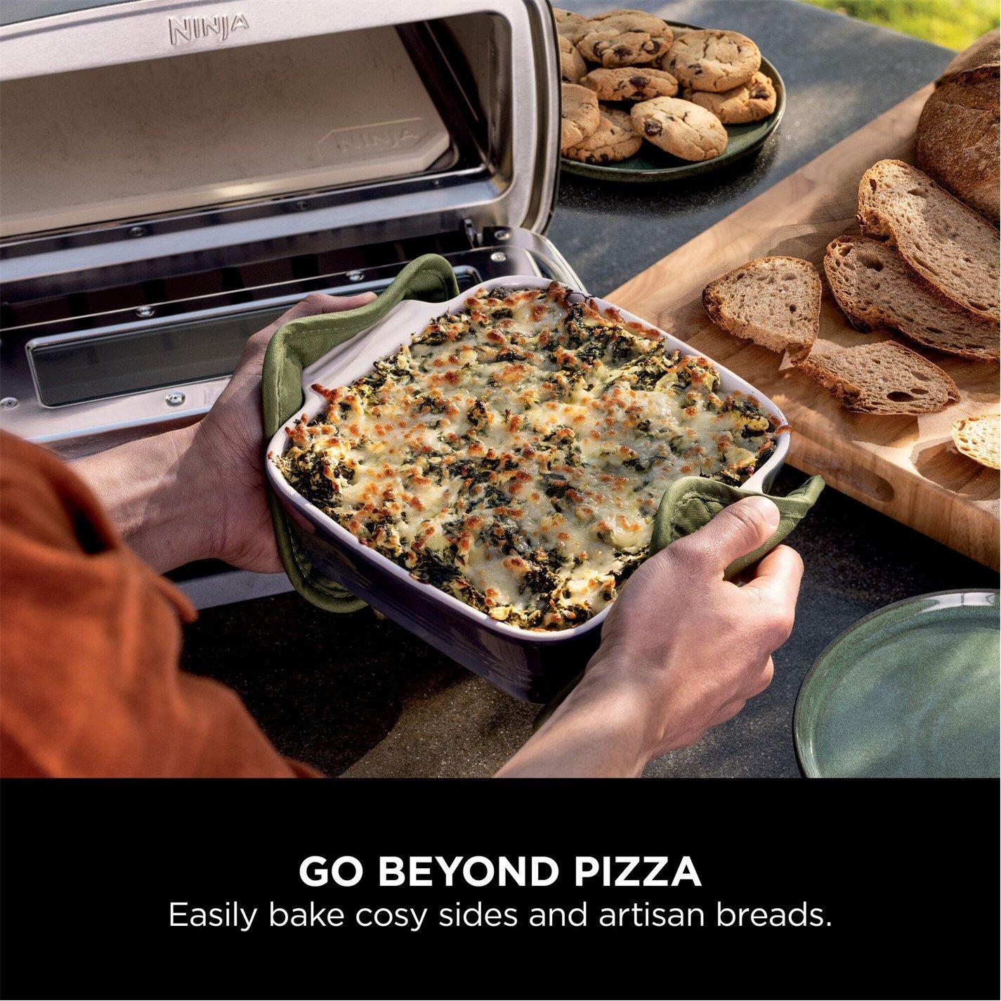 Grey - Ninja - Artisan Outdoor Pizza & Air Fry Oven MO201UK - 6