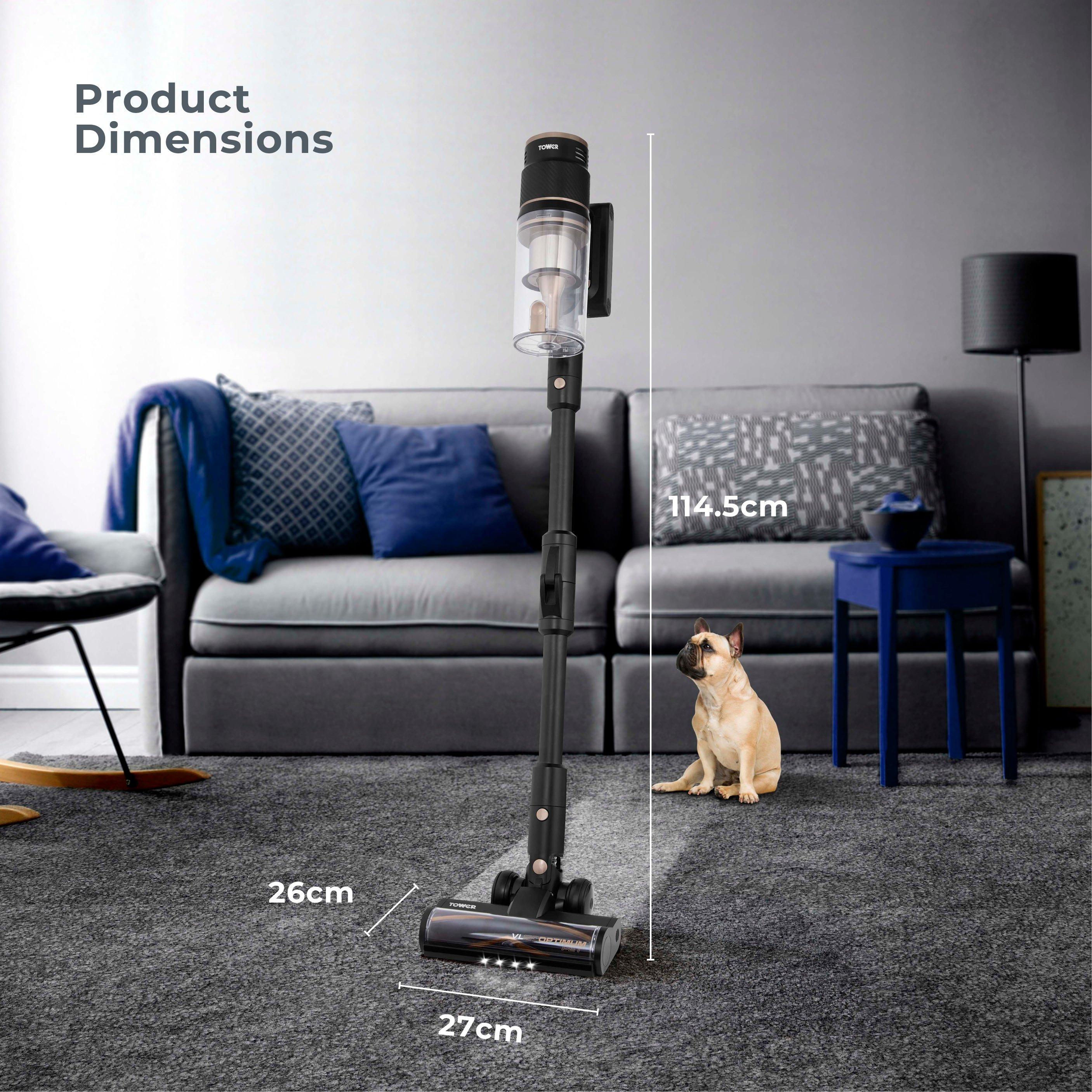 Bronze - Tower - VL120 EVO Optimum 33.3V BLDC Detect Cordless Vacuu - 6