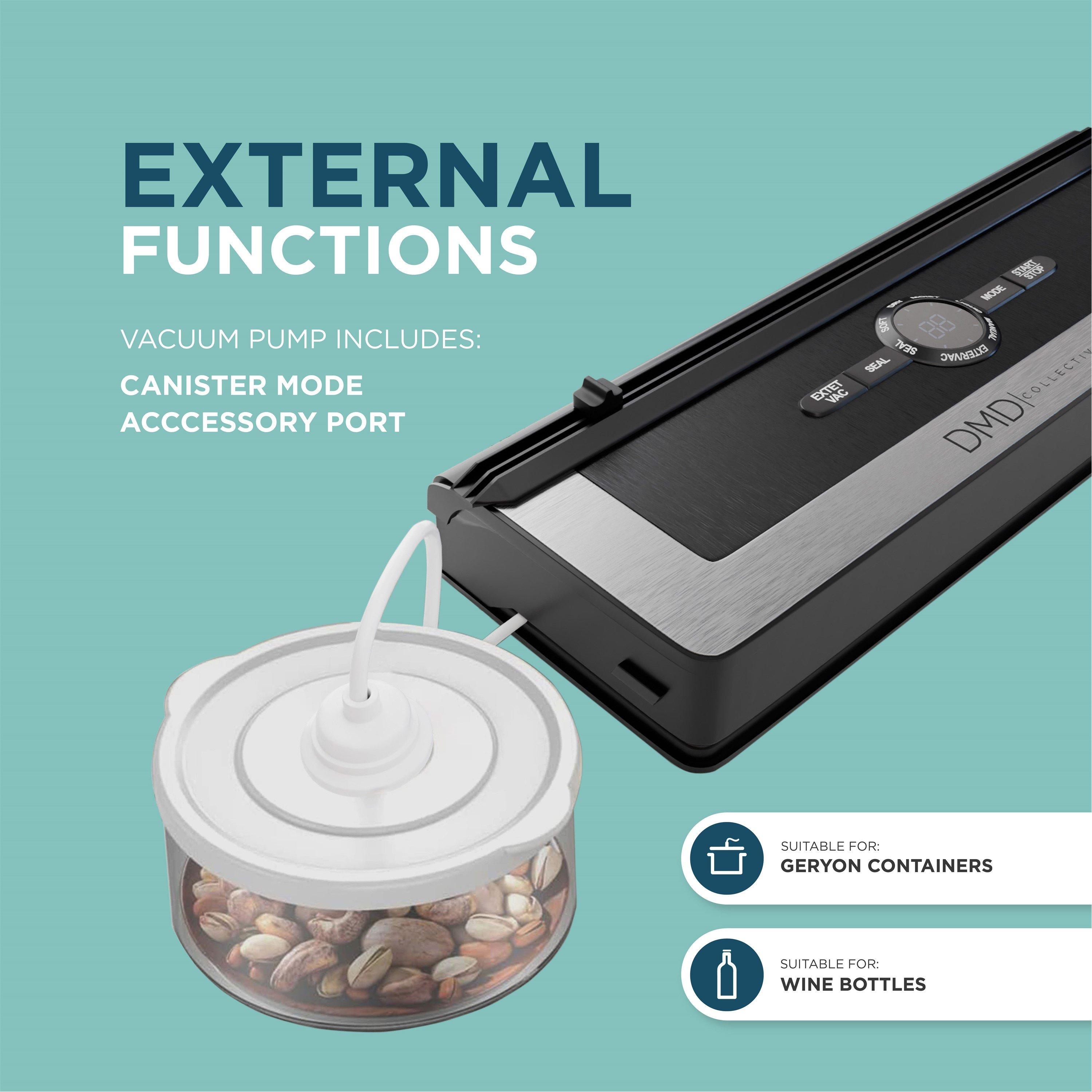 Black - DMD Collective - Vacuum Sealer Starter Kit - 6