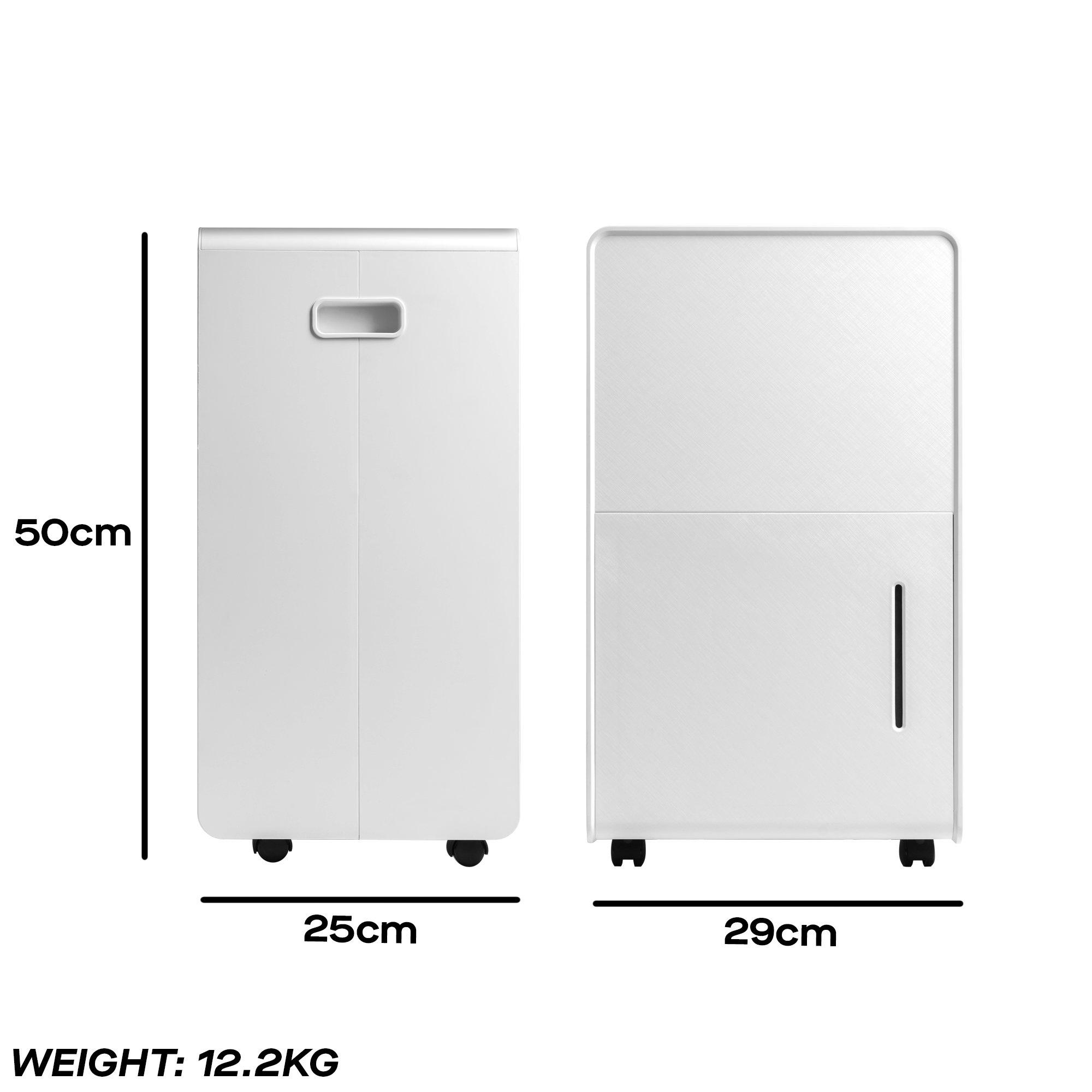 White - Daewoo Electricals - 20L DEHUMIDIFIER - 7