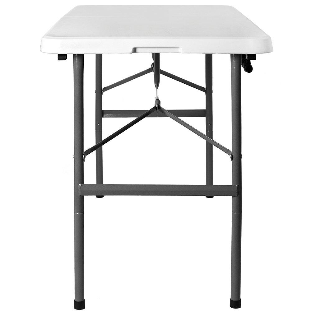 White - Lassic - Home Vida Folding Table, 4ft - 4