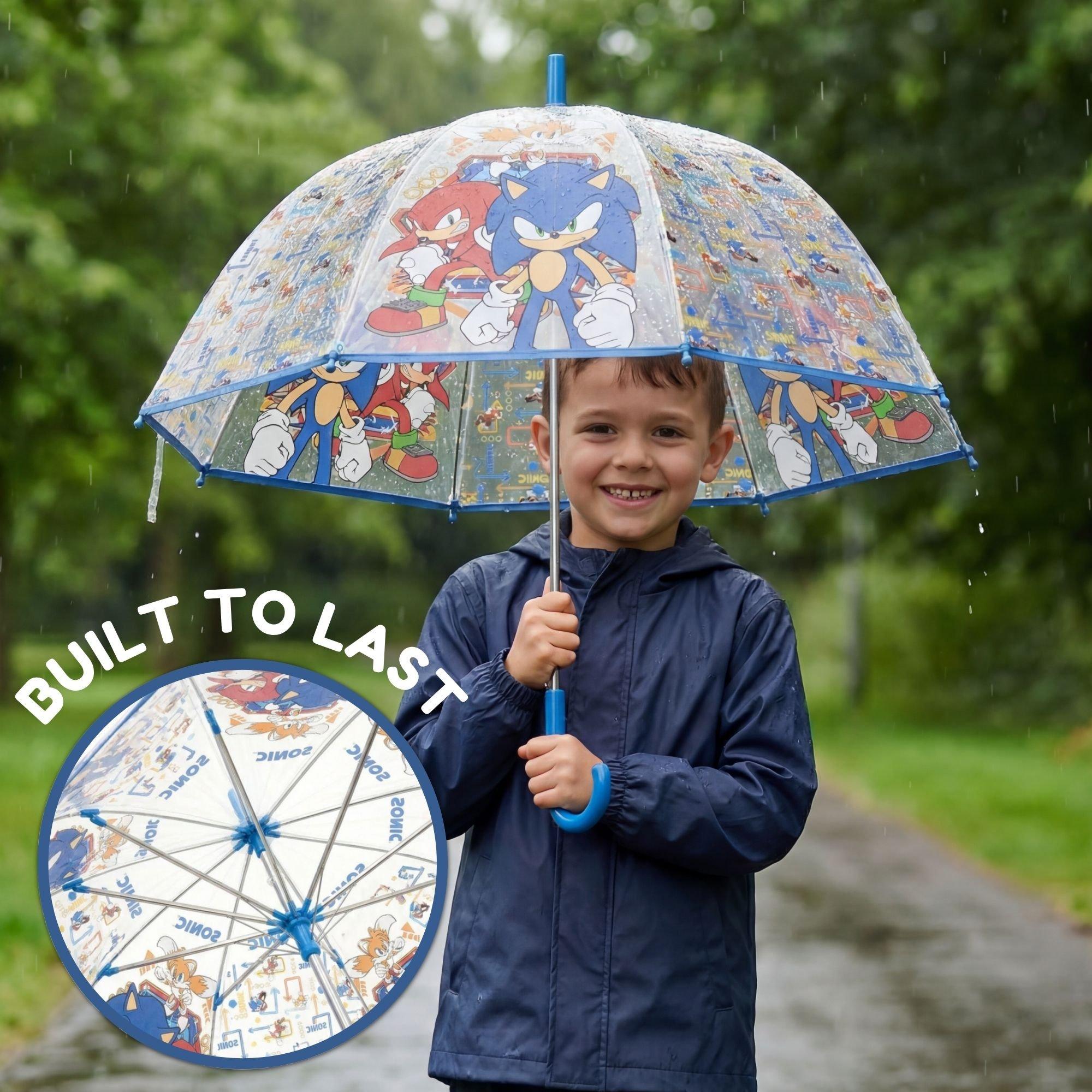 Blue - Sonic - Sonic Bell Umbrella 19 Inch - 2
