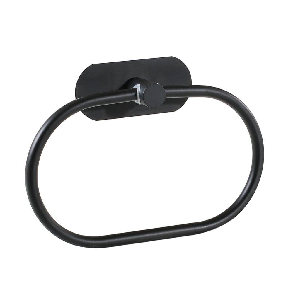 Black - LIFE IDEAS - 6-Piece Bathroom Hardware Set - 5