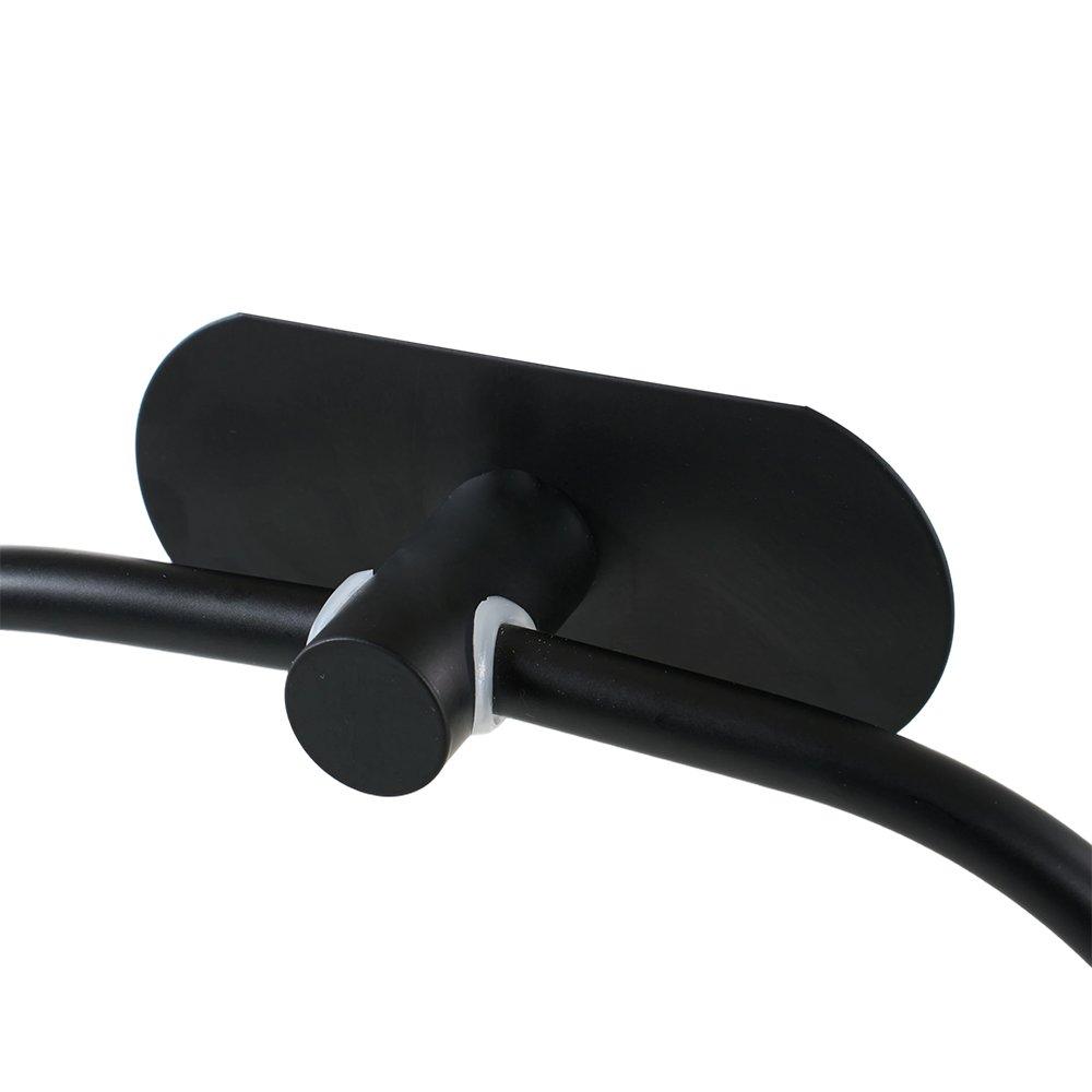 Black - LIFE IDEAS - 6-Piece Bathroom Hardware Set - 8