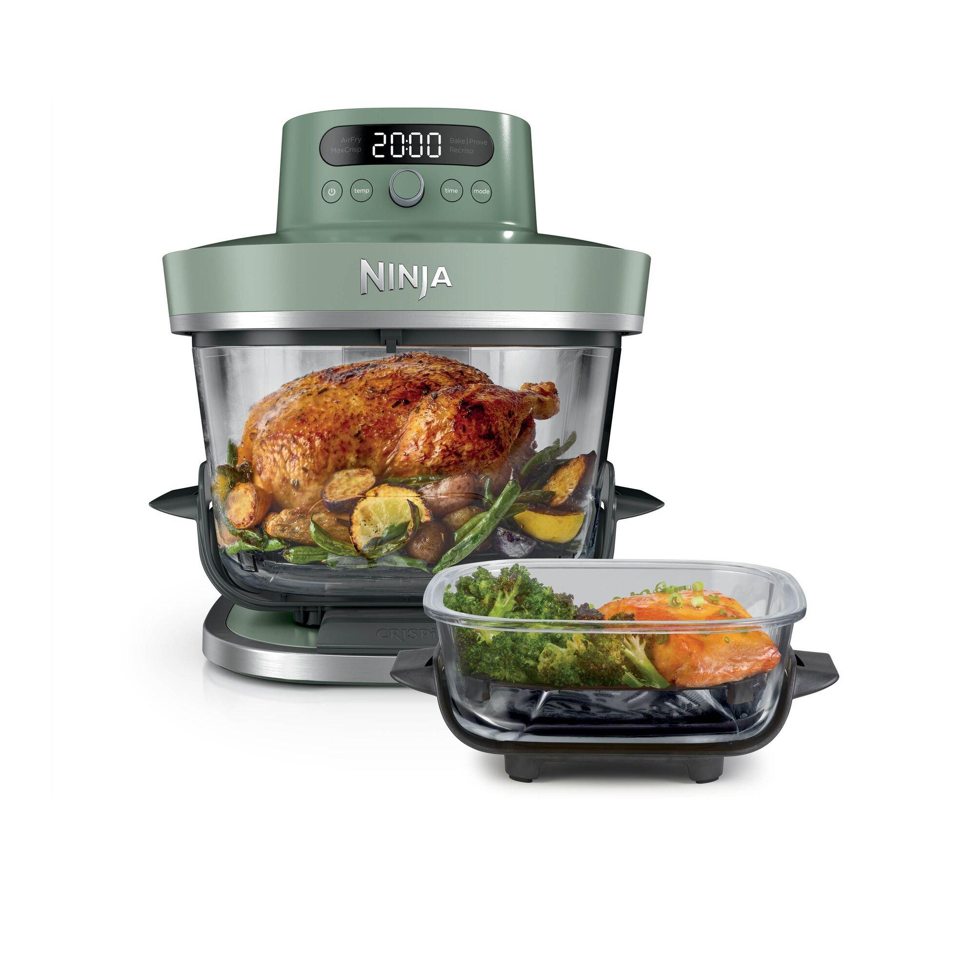 Moss Green - Ninja - CRISPi PRO 5-in-1 Glass Air Fryer AS090UKGN - 1