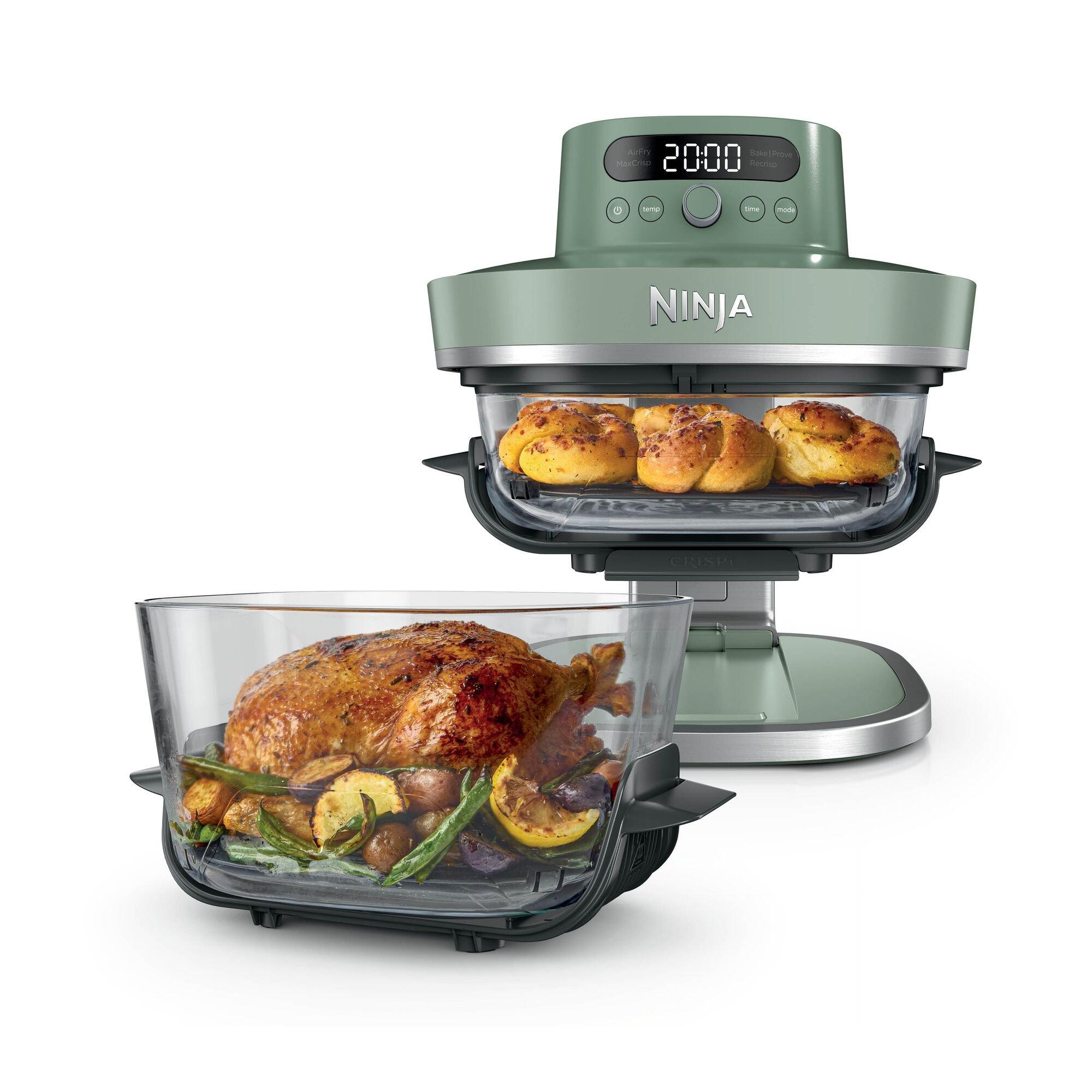 Moss Green - Ninja - CRISPi PRO 5-in-1 Glass Air Fryer AS090UKGN - 2