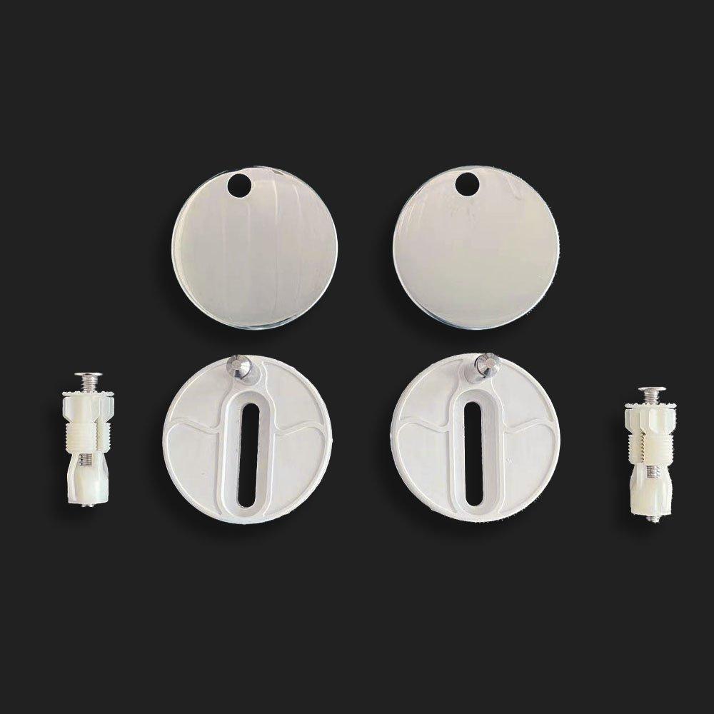 White - LIFE IDEAS - O-Shape Soft-Close Toilet Seat - 5