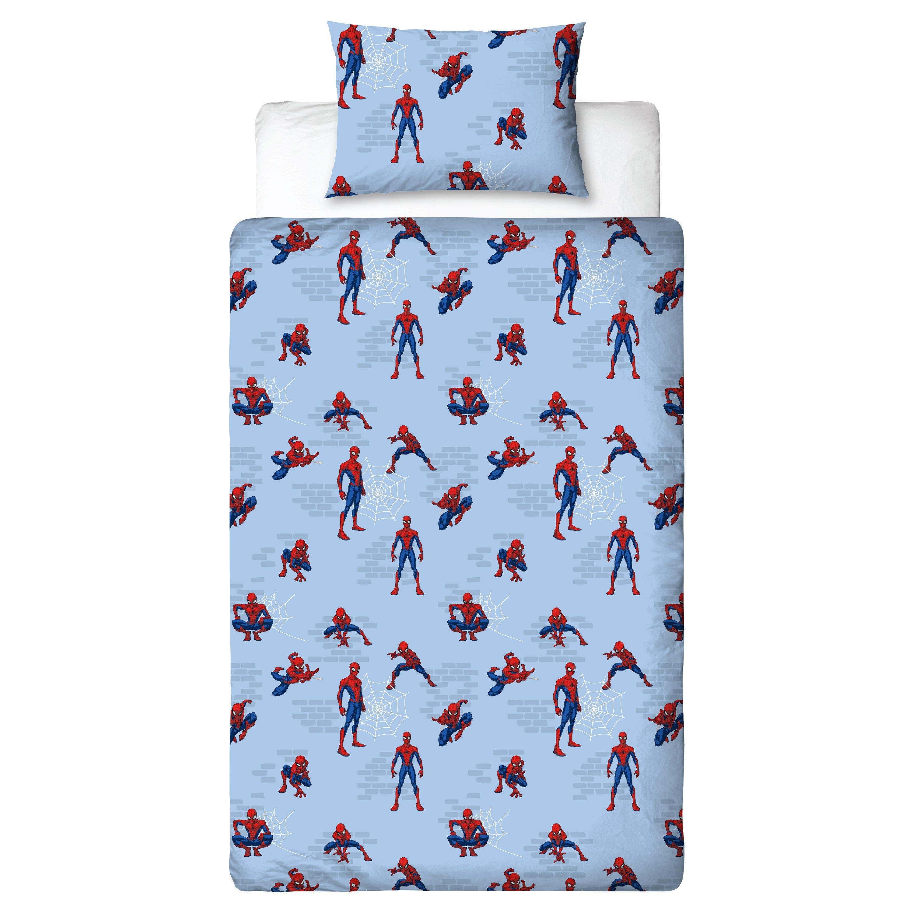 Multicolour - Spiderman - Spider-Man Adventure Glow In The Dark Single Duvet - 3