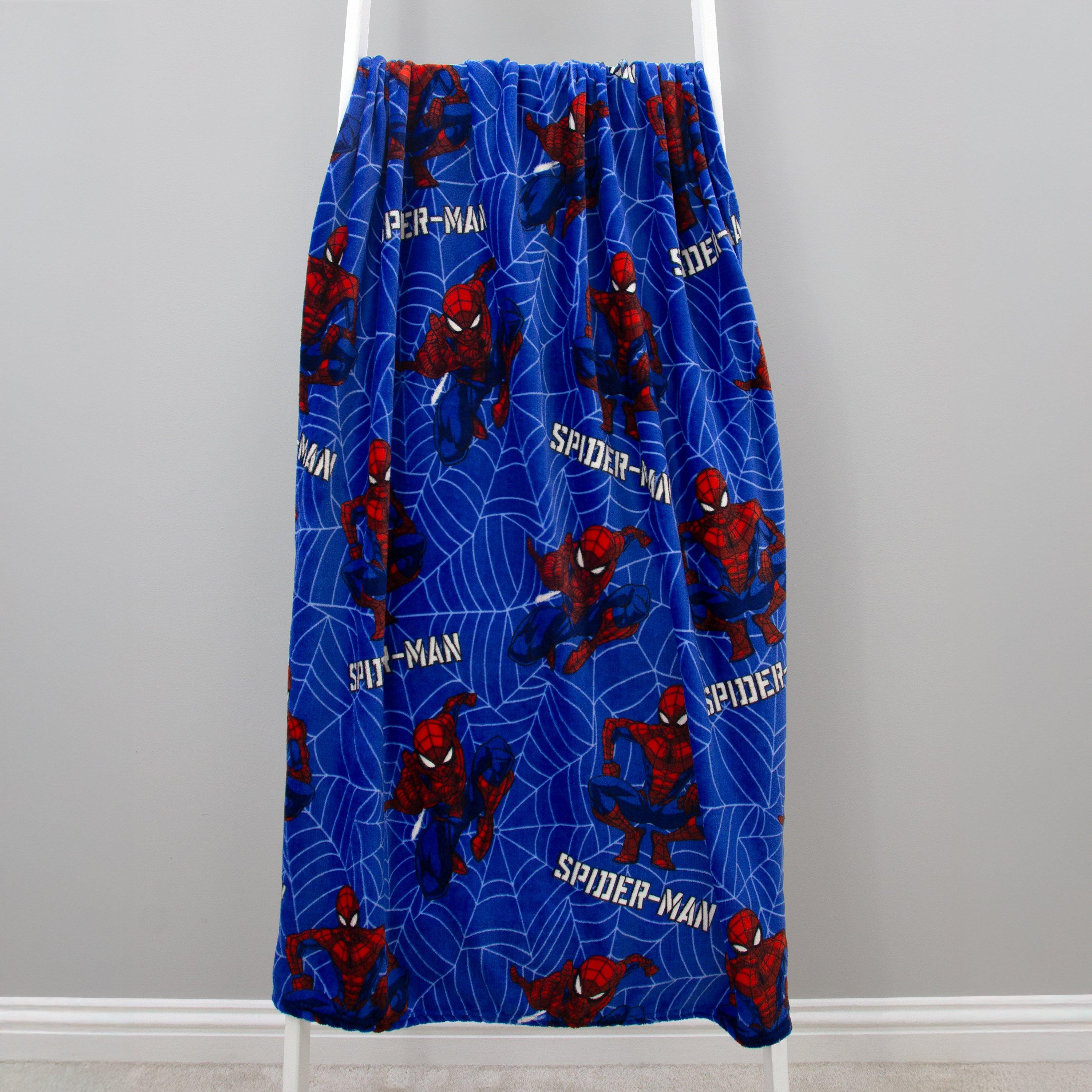 Multicolour - Spiderman - Spider-Man Adventure Glow In The Dark Blanket - 4