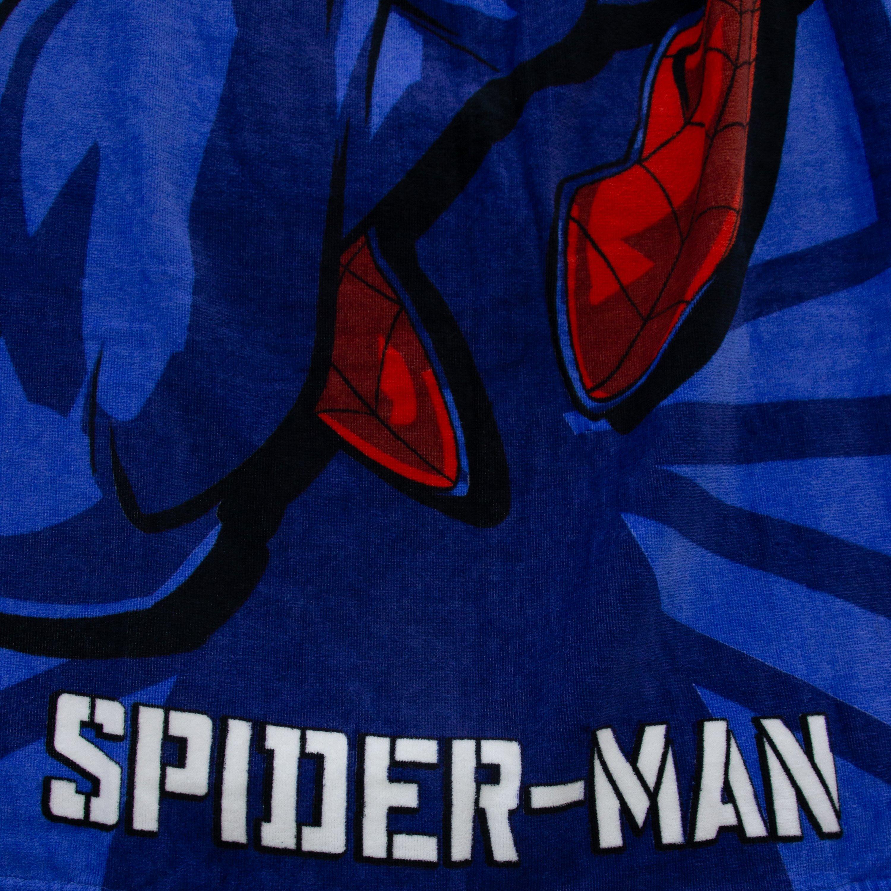 Blue - Spiderman - Marvel Spiderman Adventure Towel - 6