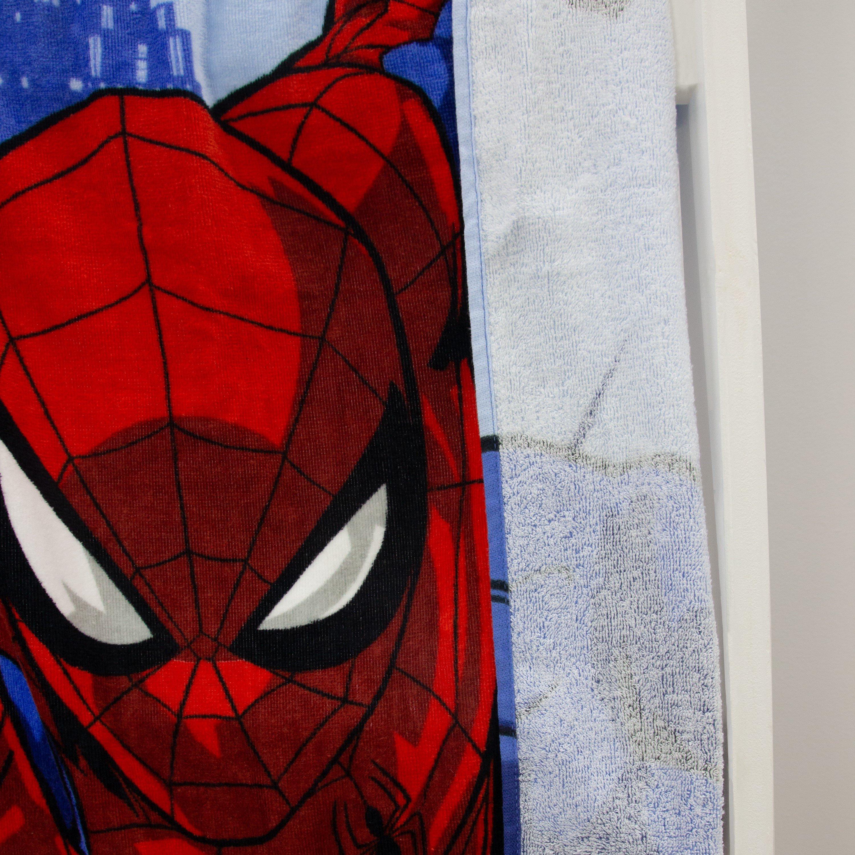 Blue - Spiderman - Marvel Spiderman Adventure Towel - 7