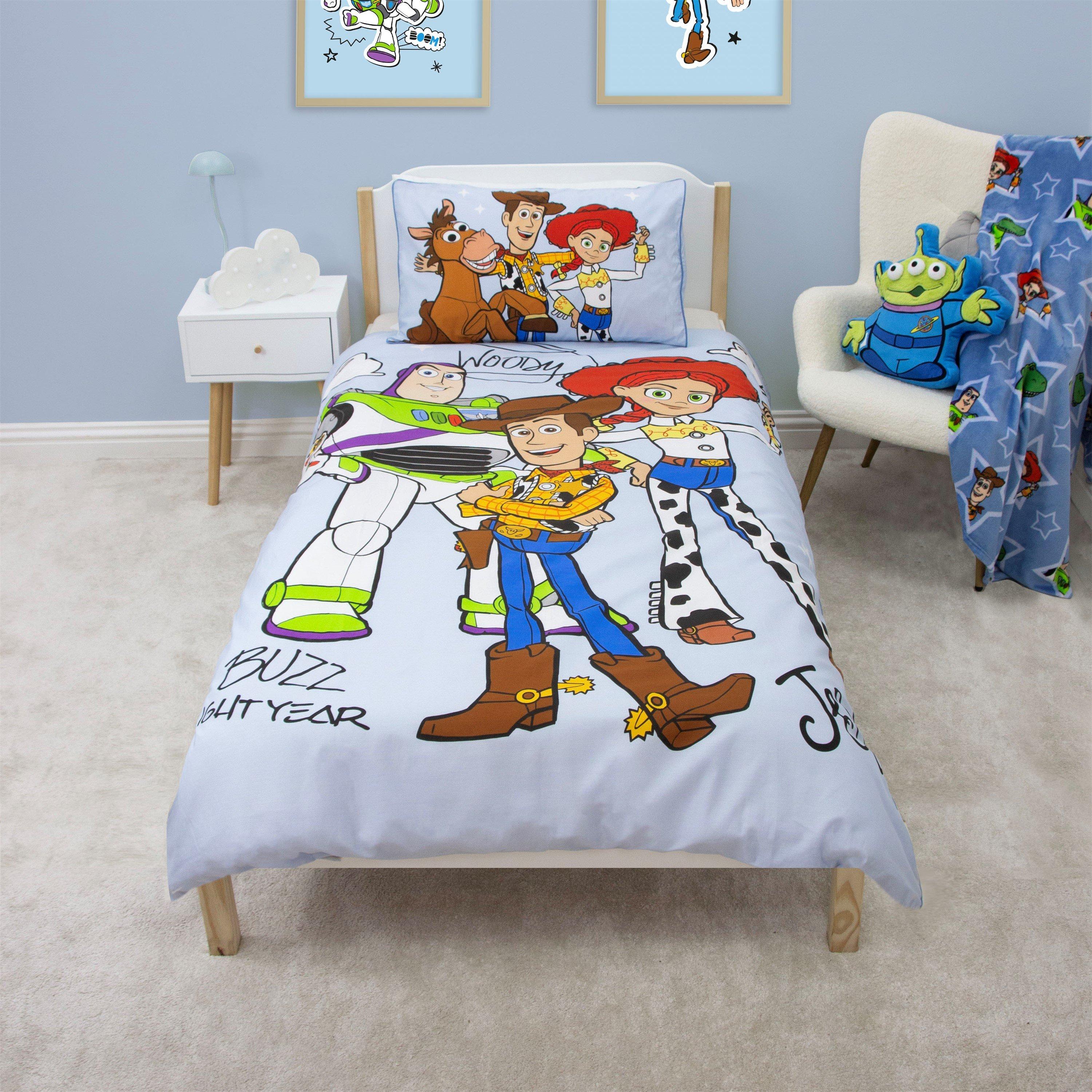 Multicolour - Toy Story - Toy Story Explore Single Duvet - 5