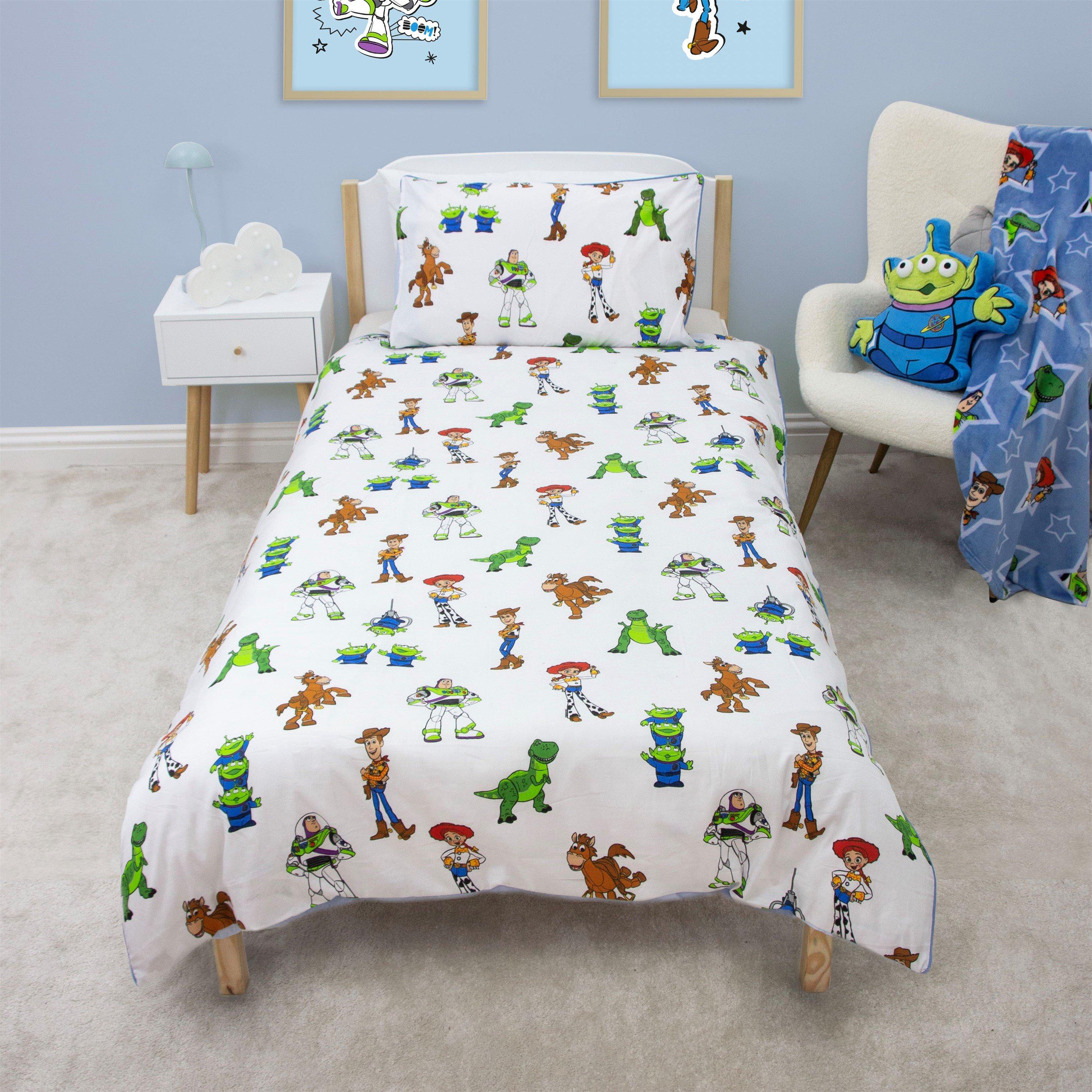 Multicolour - Toy Story - Toy Story Explore Single Duvet - 7